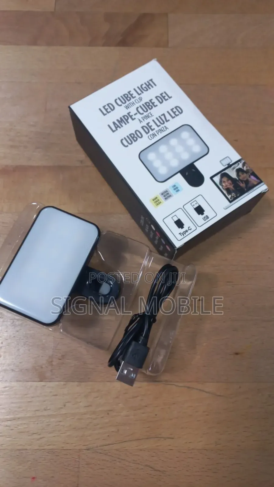 Portable Selfie Light Rechargeable 3 Modes