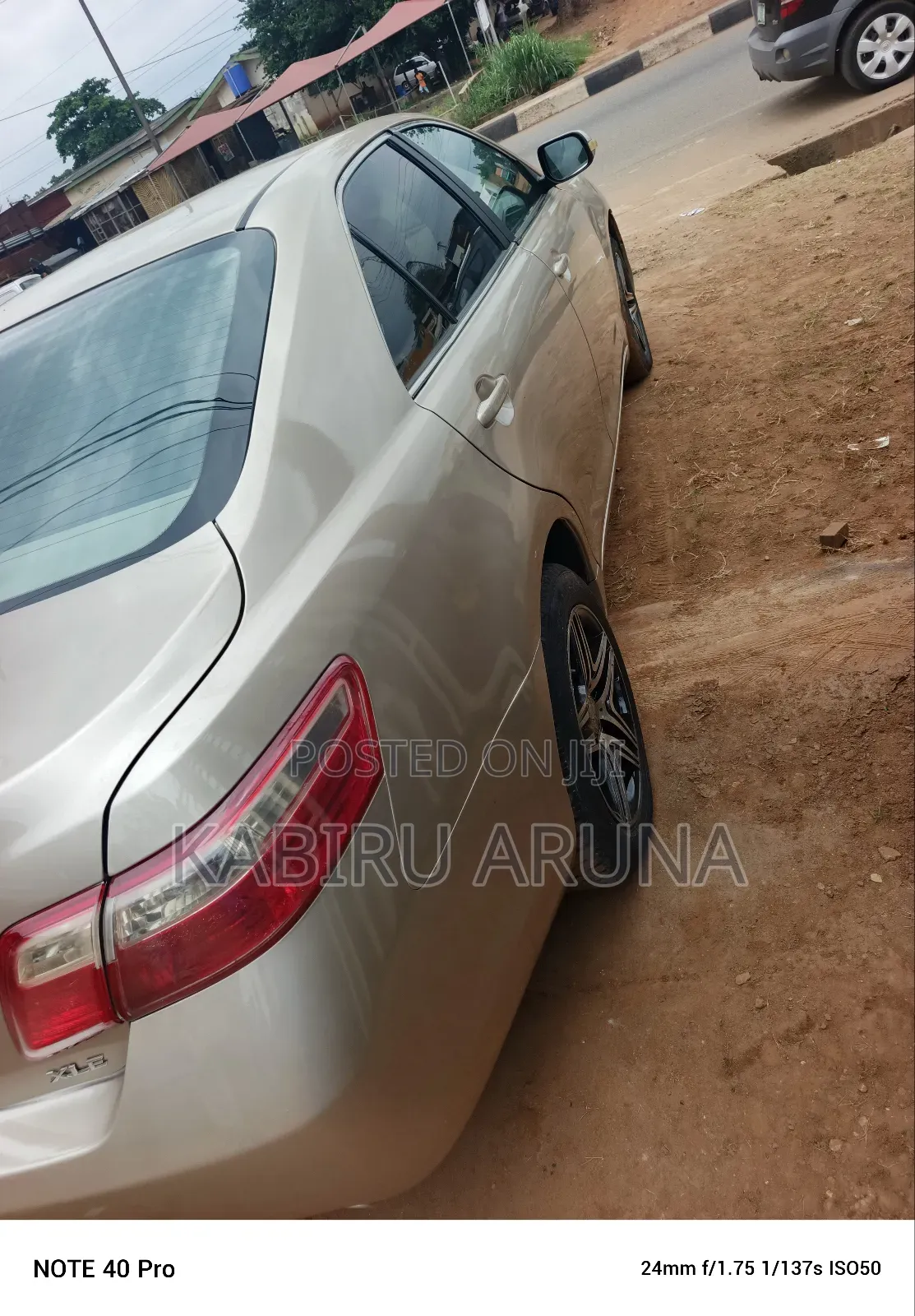 Toyota Camry 2008 Gold