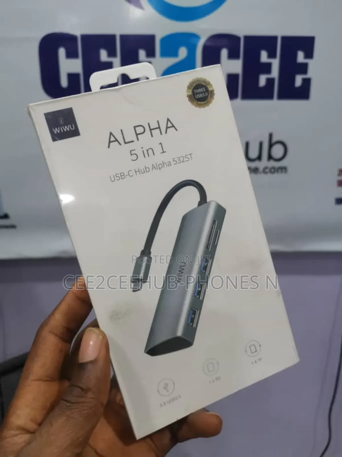 Wiwu Alpha 5-in-1 Usb- C Hub
