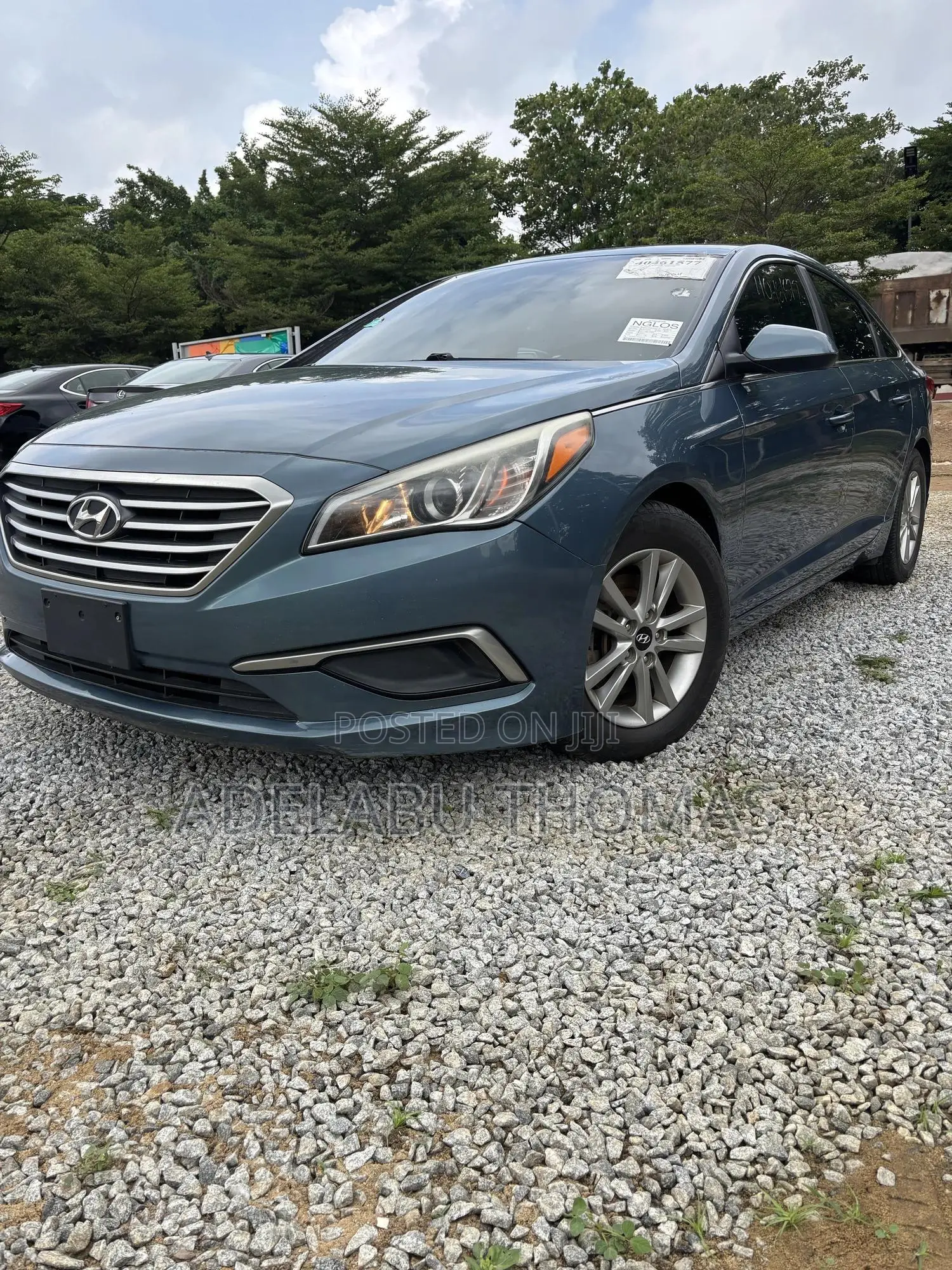 Hyundai Sonata Limited 2.0T Seban (2.0L 4cyl 6A) 2017 Blue