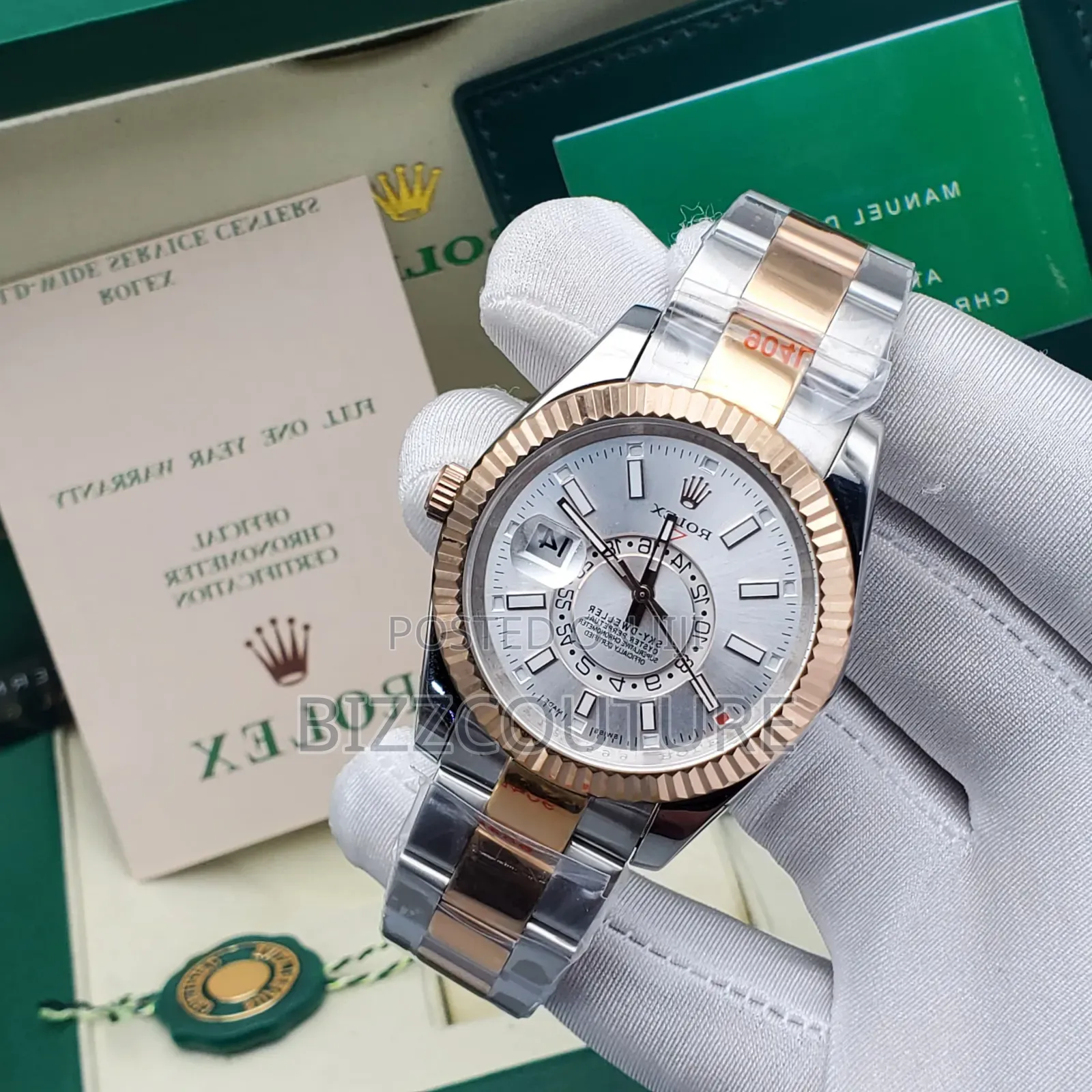 Original Rolex Two-Tone Stainless Steel Watch in Store