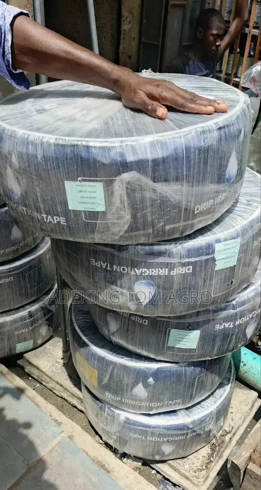 Drip Tape Double Hole Emitter Irrigation System