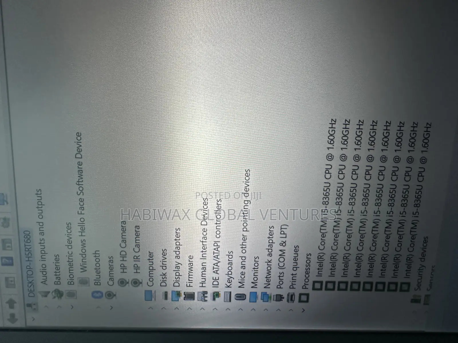 Laptop HP EliteBook 840 G6 8GB Intel Core I5 SSD 256GB