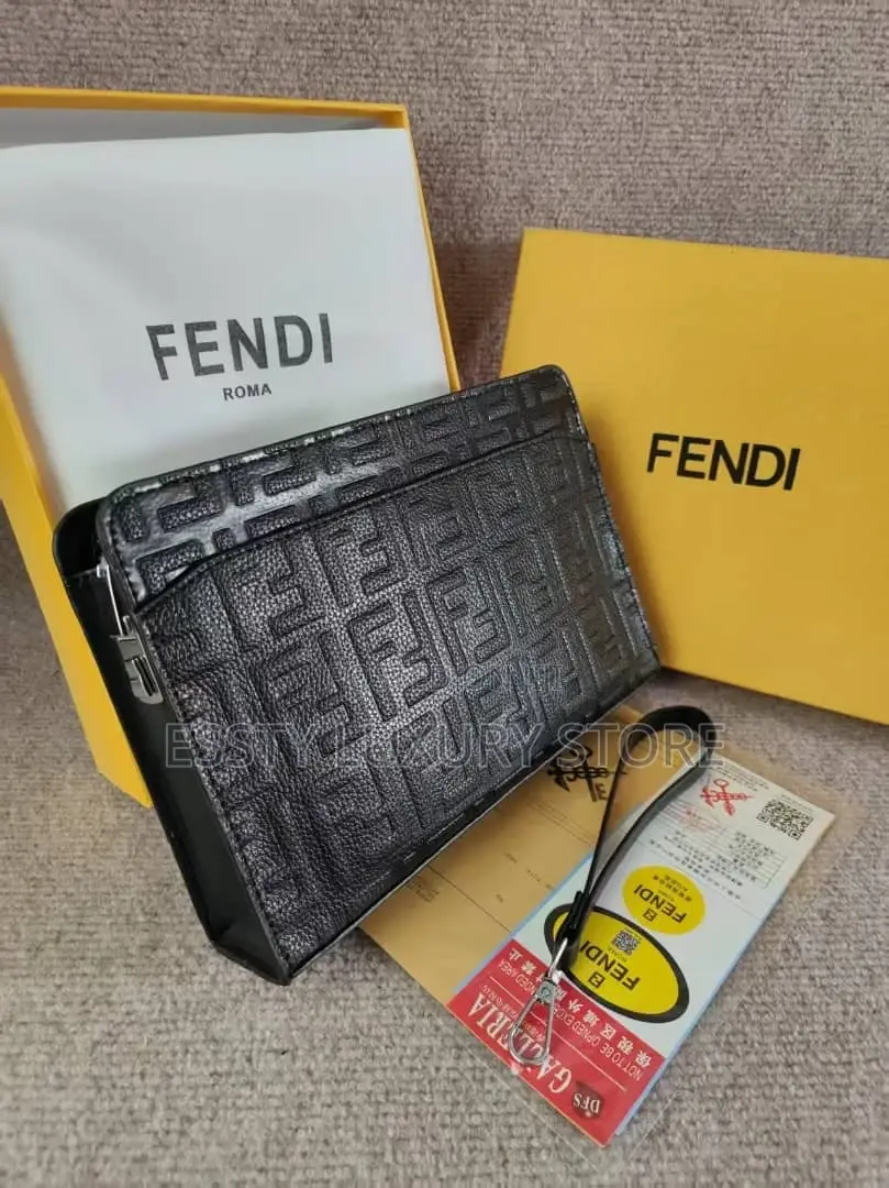 Fendi Quality Luxury Genuine Leather Purse