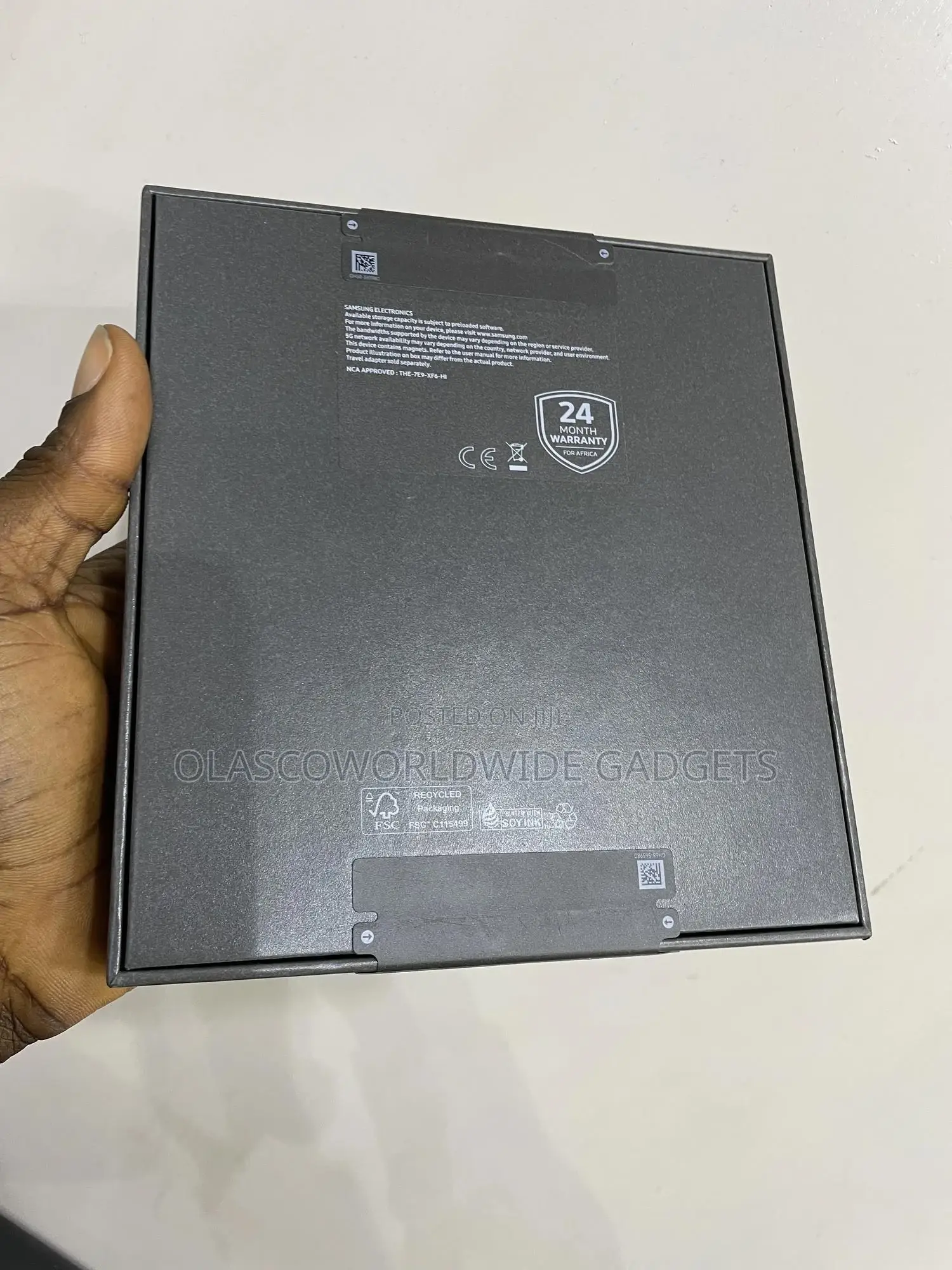 New Samsung Galaxy Z Fold7 256 GB Blue