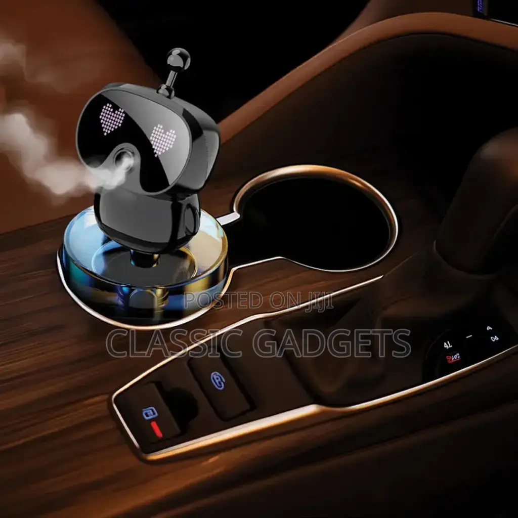 Porodo Lifestyle Robovibe Smart Car Aroma Diffuser - Black