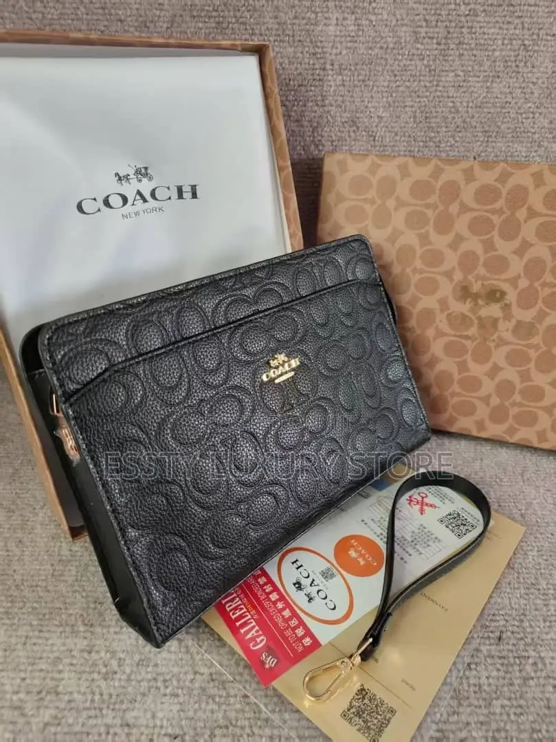 Coach Quality Luxury Genuine Leather Purse