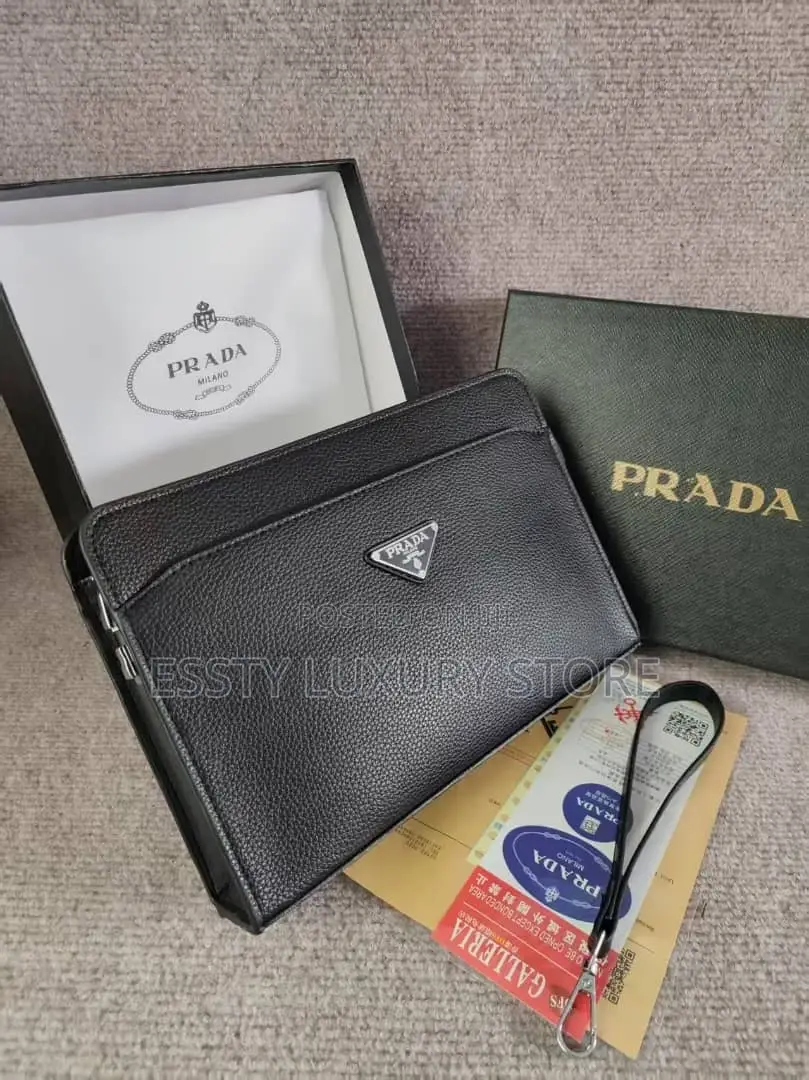 Prada Quality Luxury Genuine Leather Purse