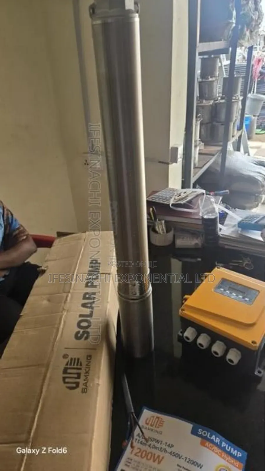 1hp Hybrid Samking Solar Pump Ac/Dc