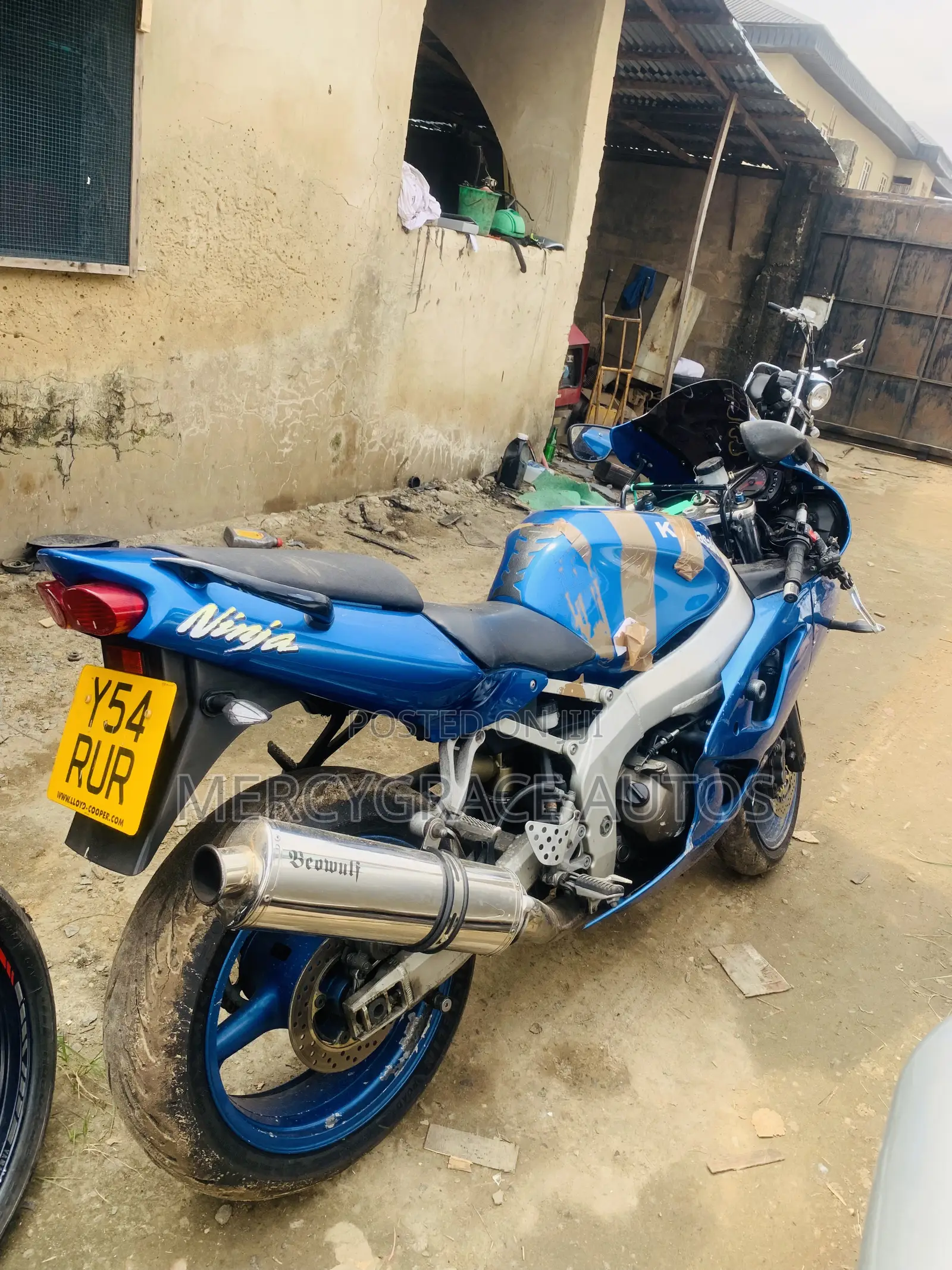 Kawasaki Ninja ZX6R 2006 Blue