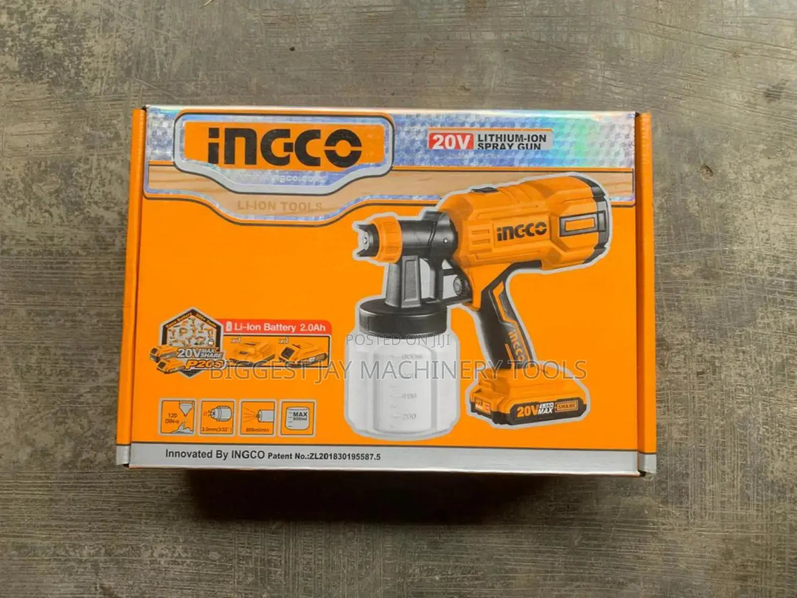 Spray Gun Cordless Ingco