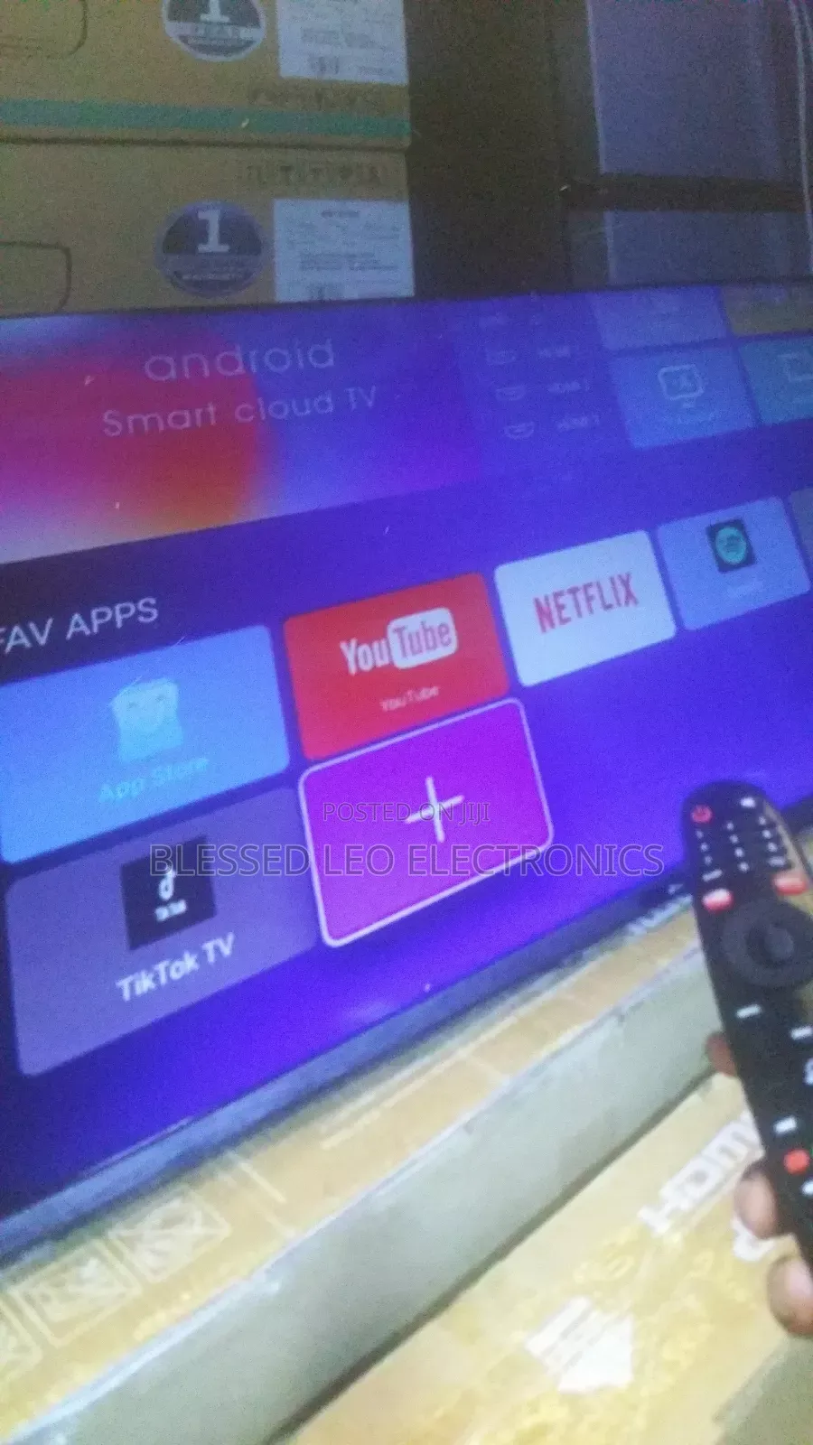 50 Inches With Inbuild Bluetooth Netflix Wifi Facebook