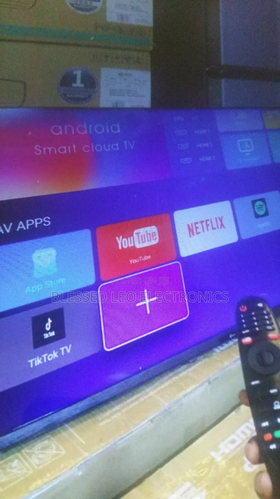 50 Inches With Inbuild Bluetooth Netflix Wifi Facebook