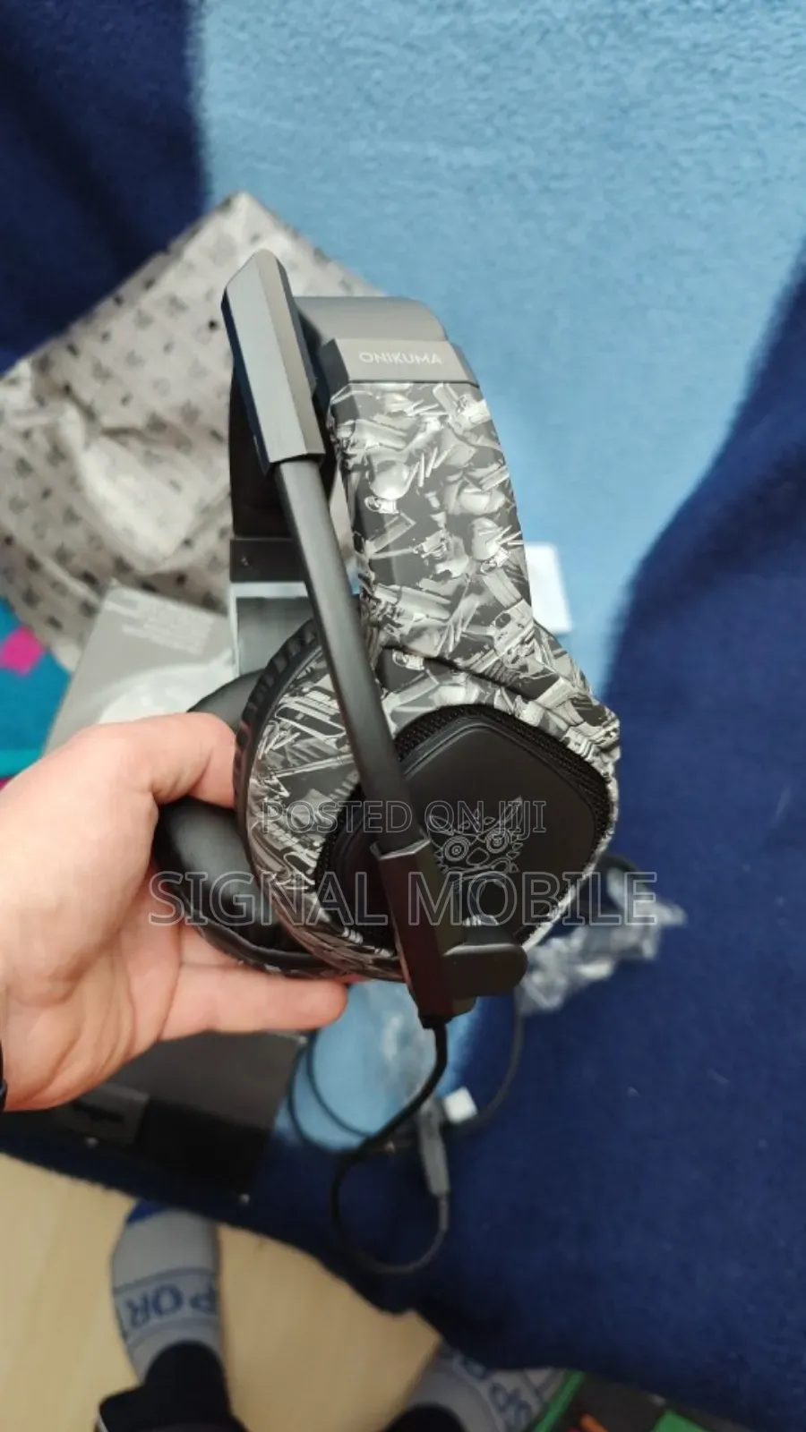 Gaming Headphones Wired With Noise Cancelling Adjustable Mic