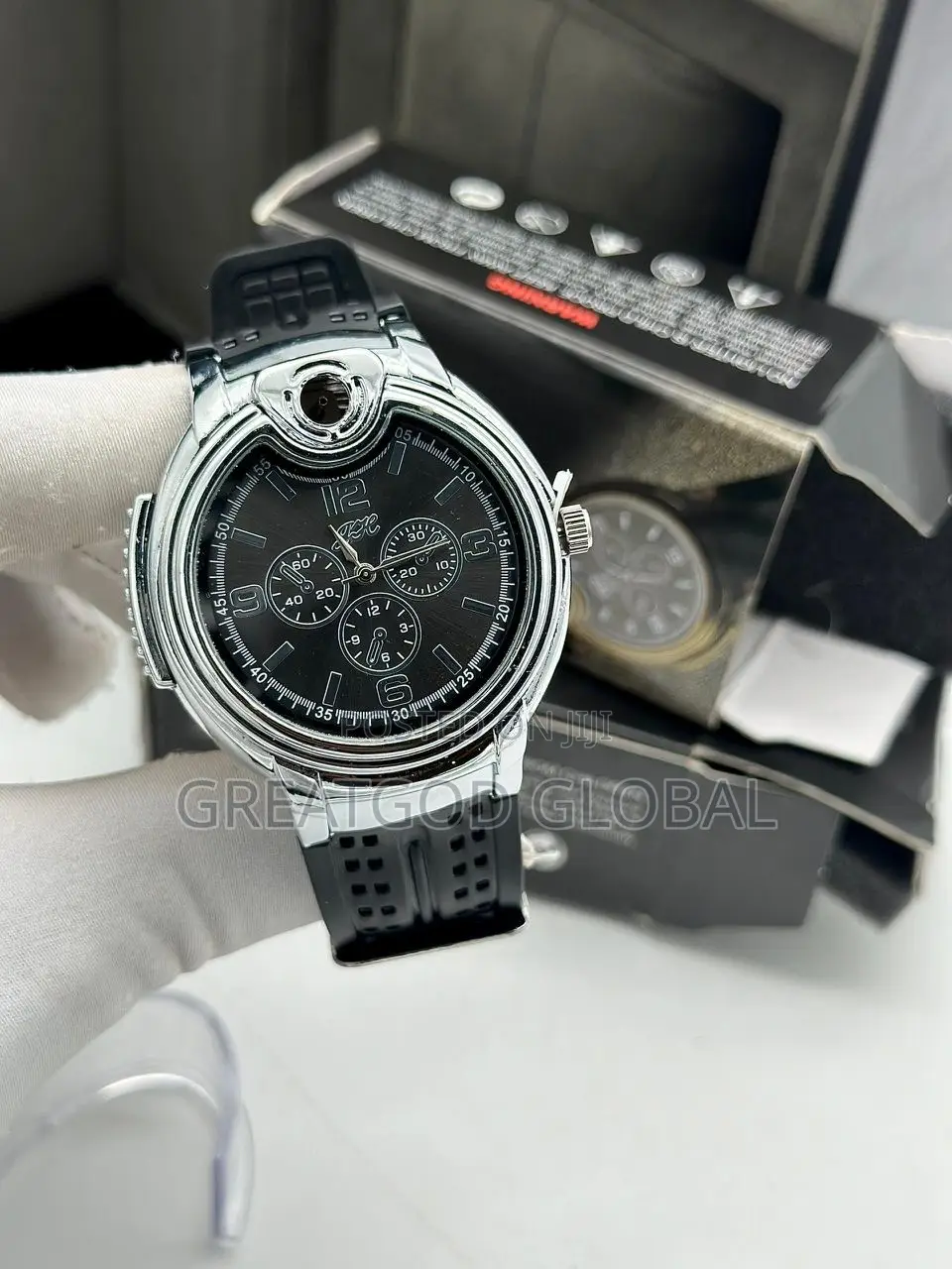 Gas Lighter Refill Wrist Watch