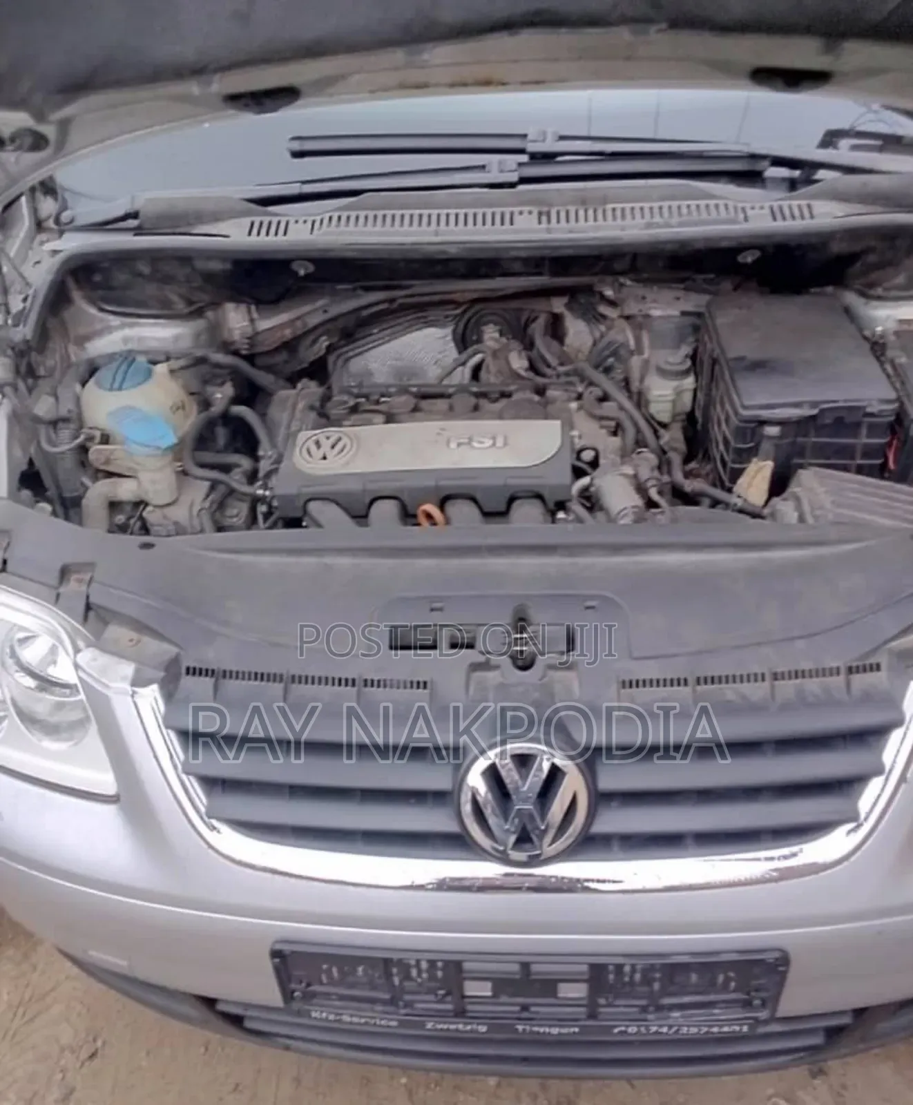 Volkswagen Touran 2.0 FSi Highline 2008 Silver