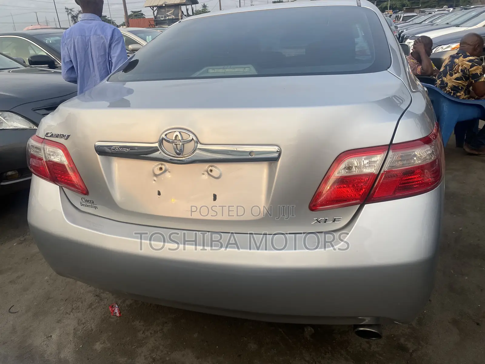 Toyota Camry 2.4 XLE 2008 Silver