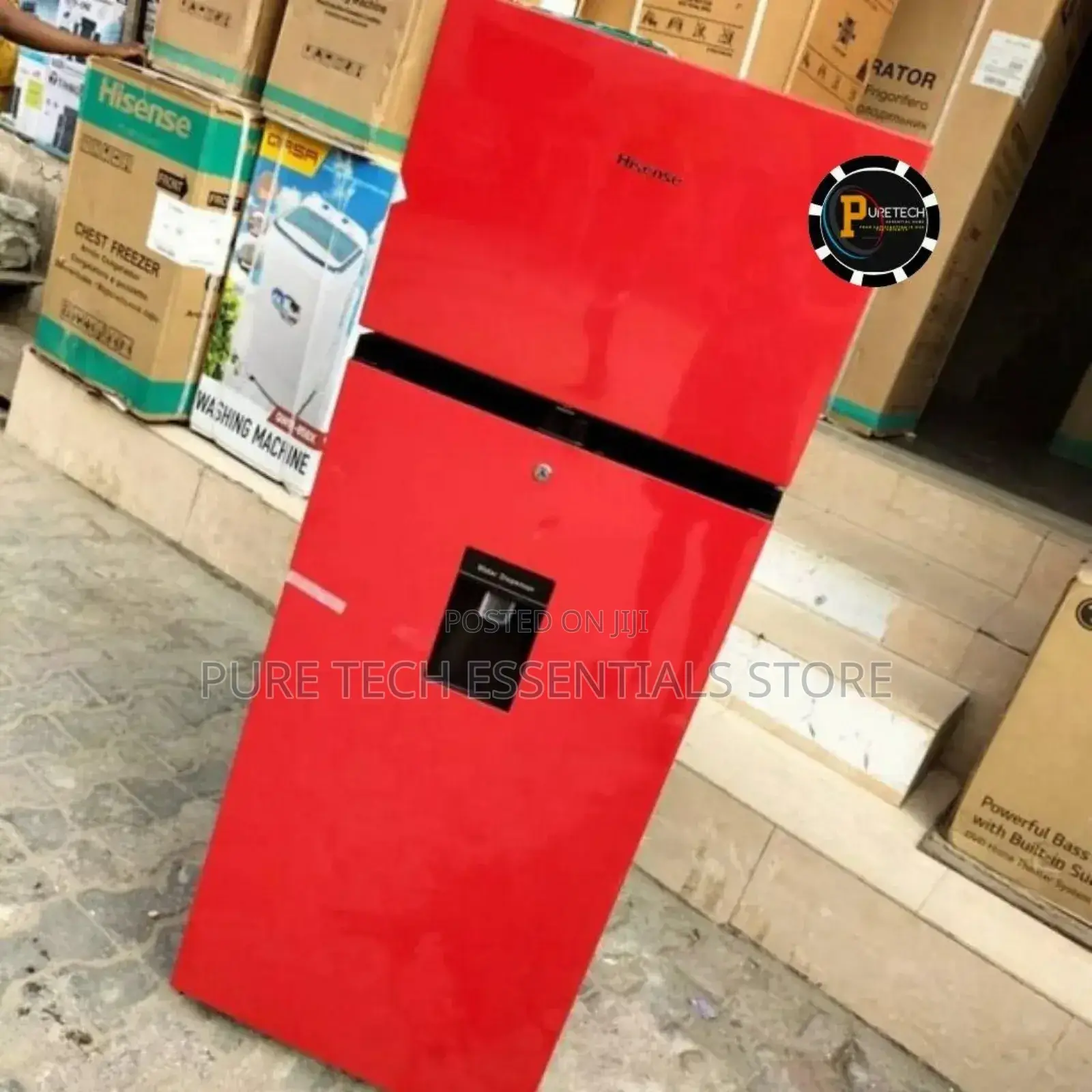 New Hisense Top Freezer Refrigerator 205drb With Dispenser