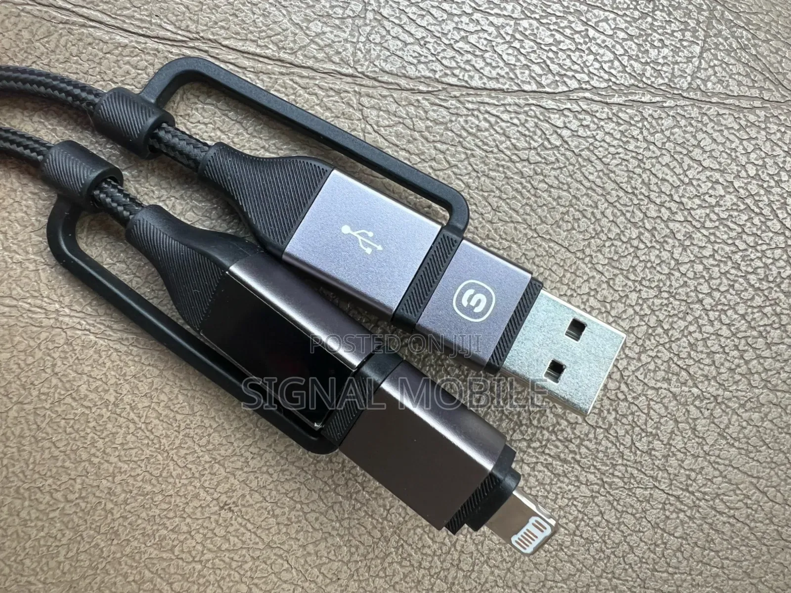 100w 4 In 1 Digital Display Cable For iPhone Macbook Laptop