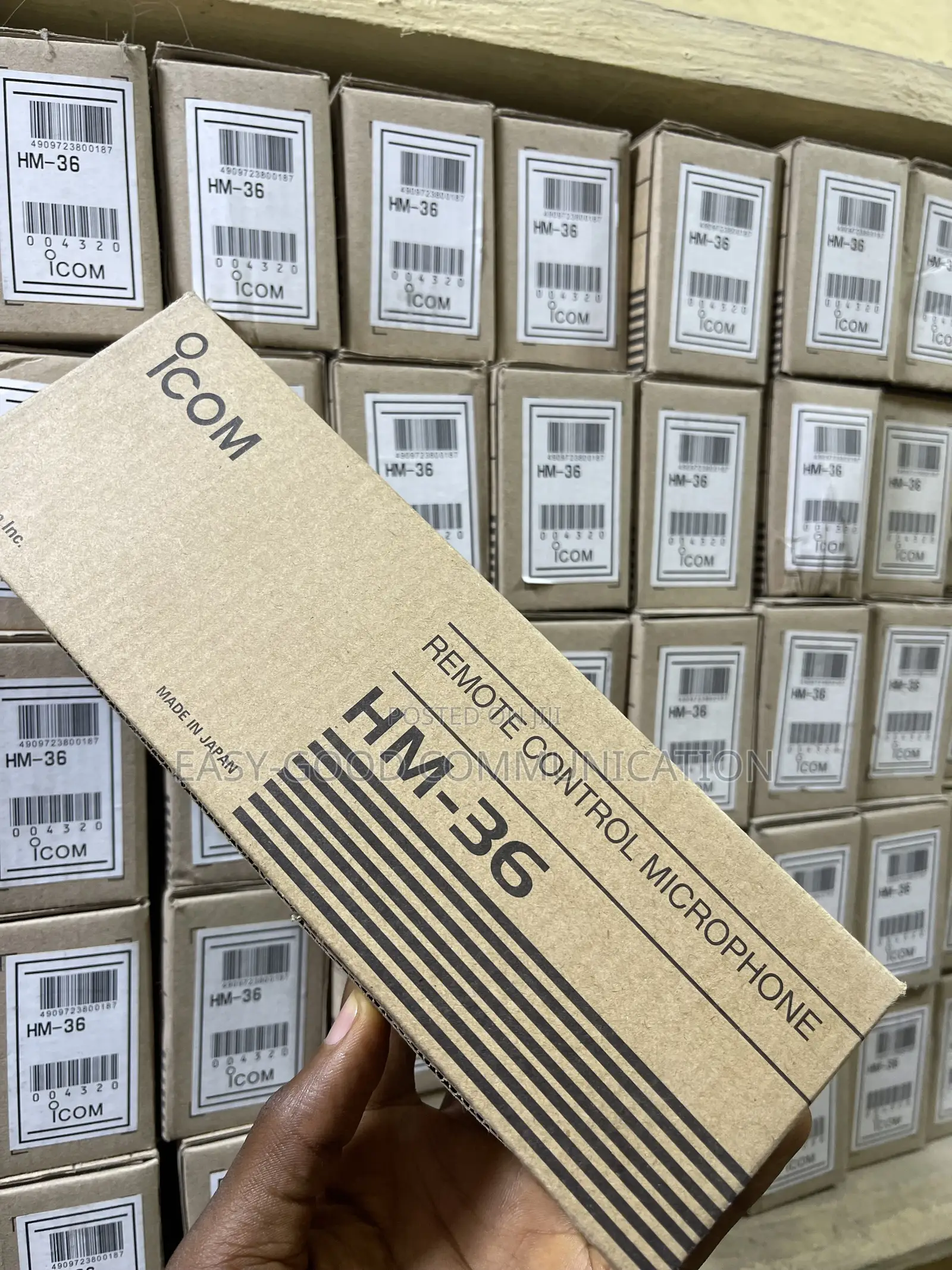 Icom Hm 36 Remote Control Microphone