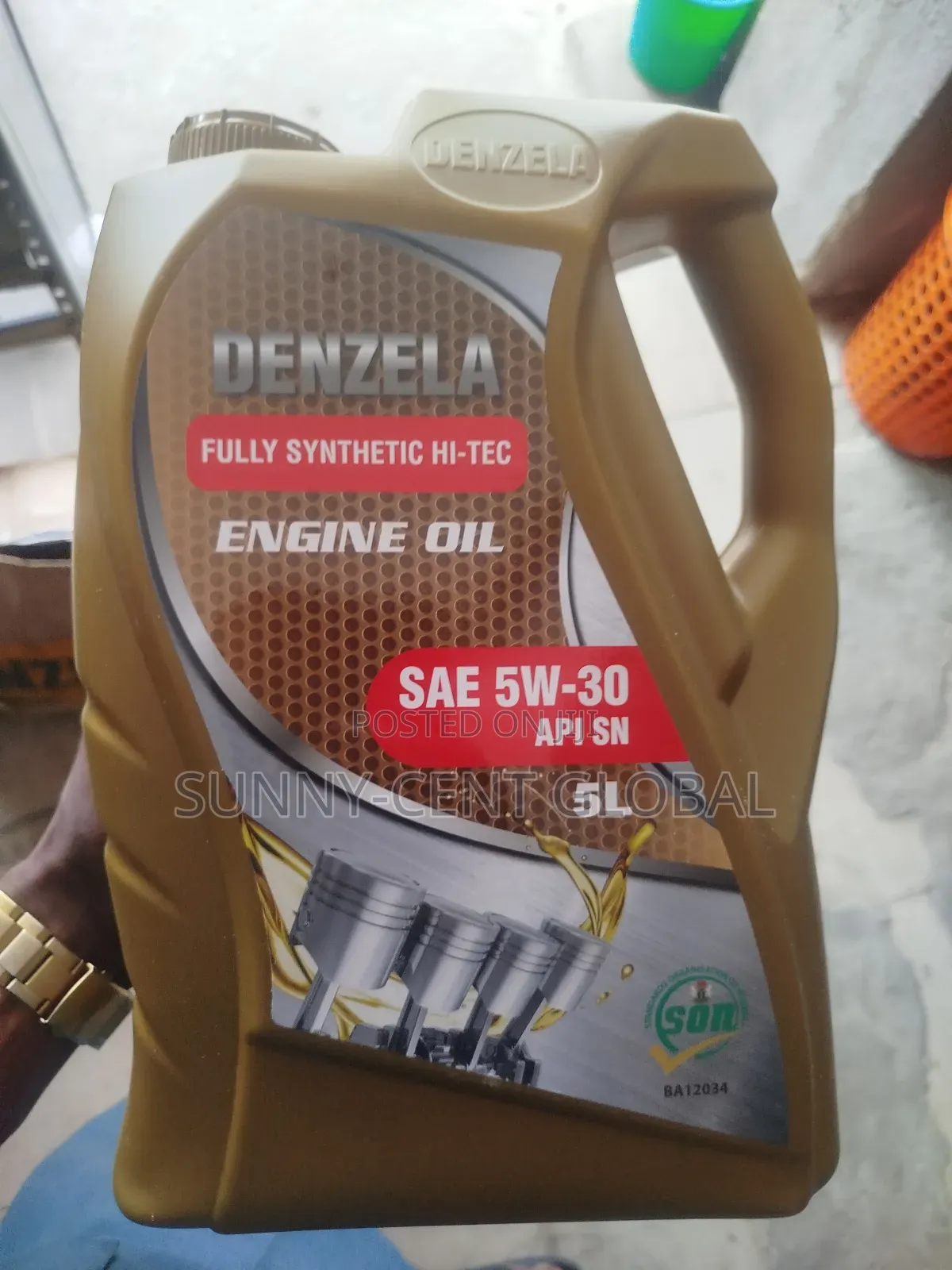 Denzela Sae 5w30 Fully Synthetic Hi-Tec 5litres.