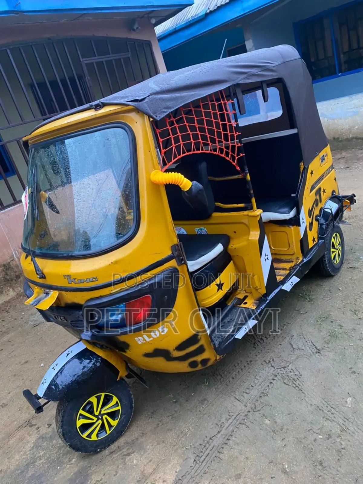 TVS King Deluxe Plus iTouch Start 2022 Yellow