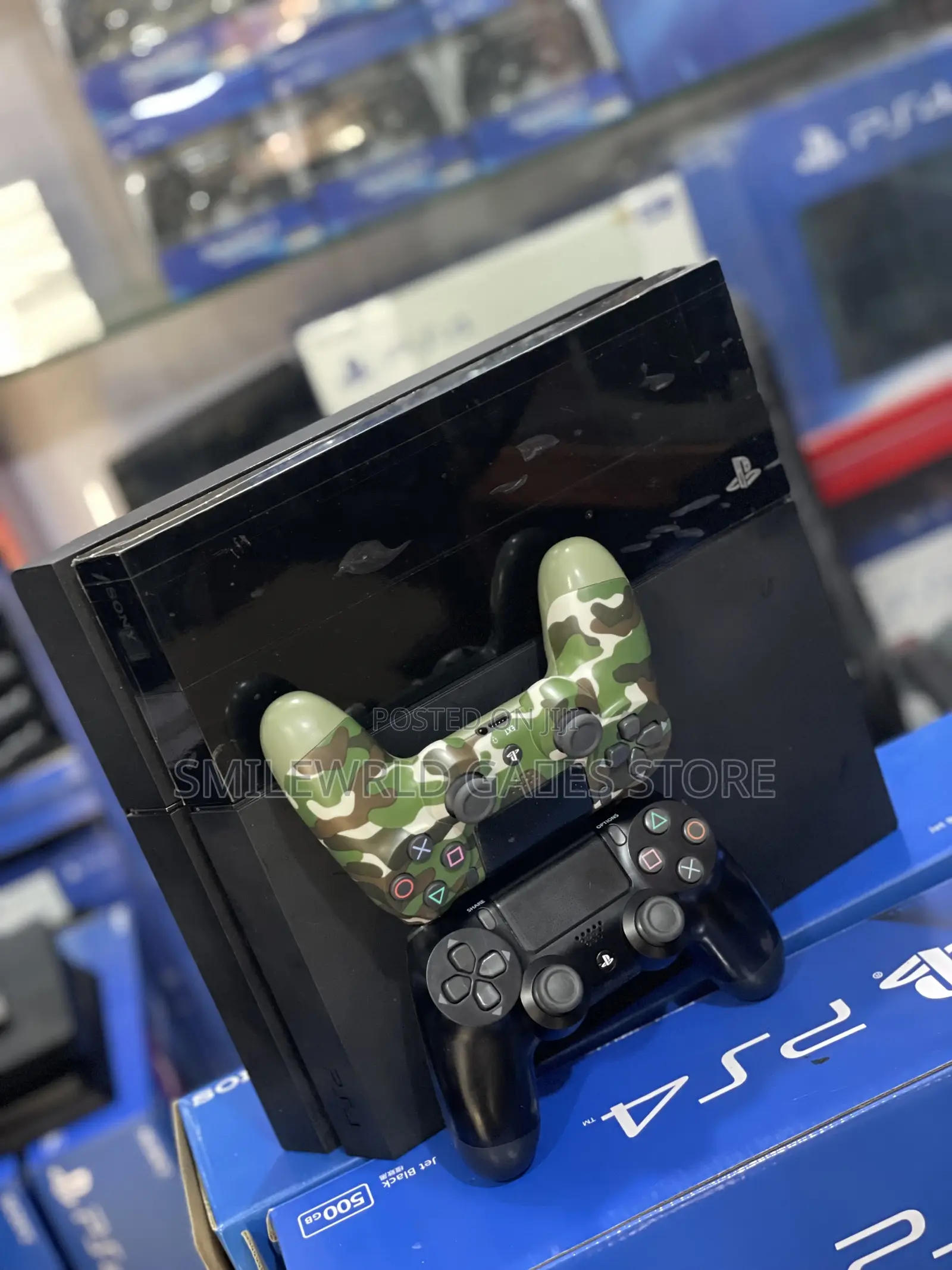 Ps4 Premium Uk Used With 2 Pads and Games Installed