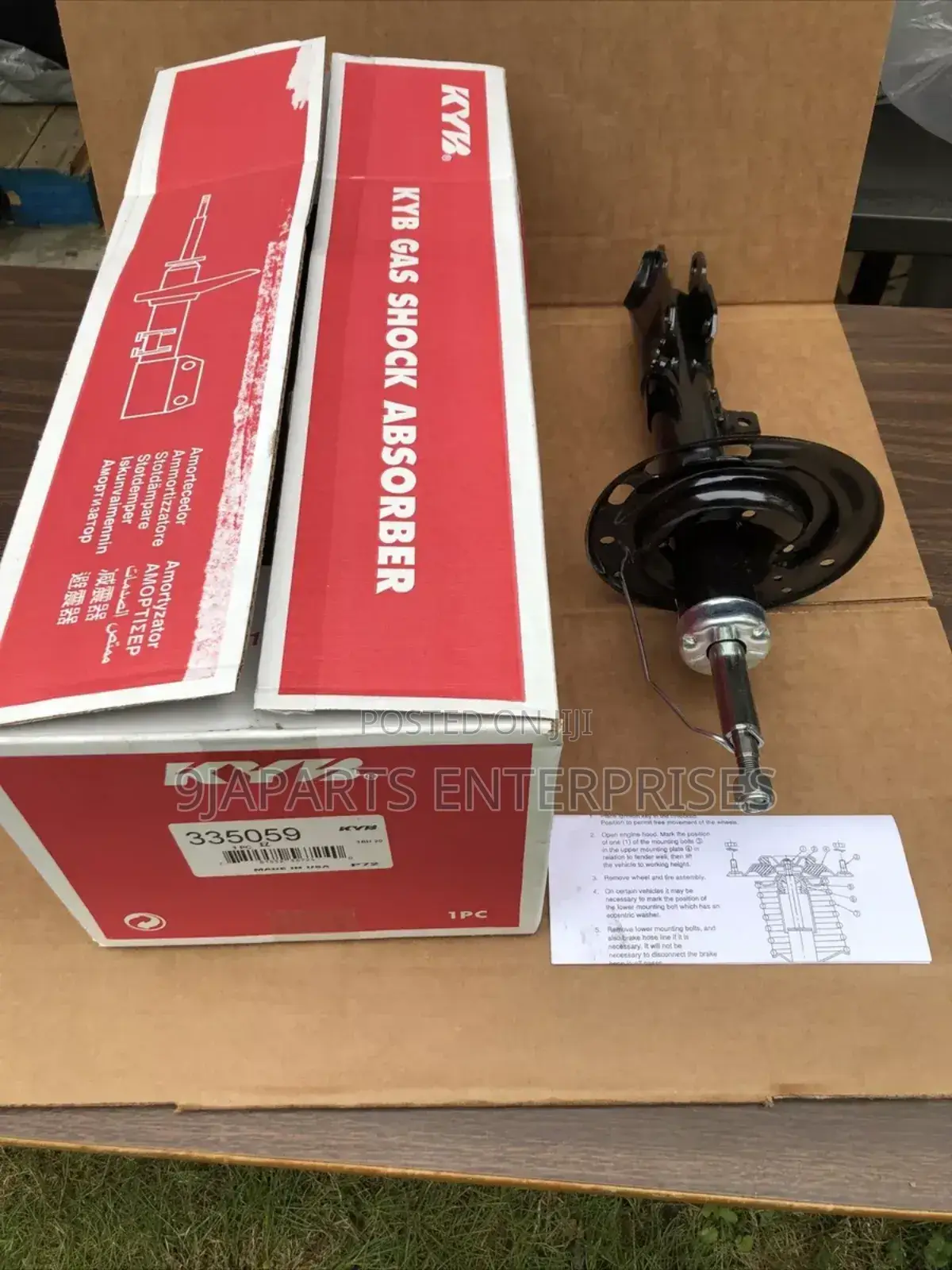 Front Shocks Kyb Fits Lexus Es350 2019 - 2025 Made In Japan