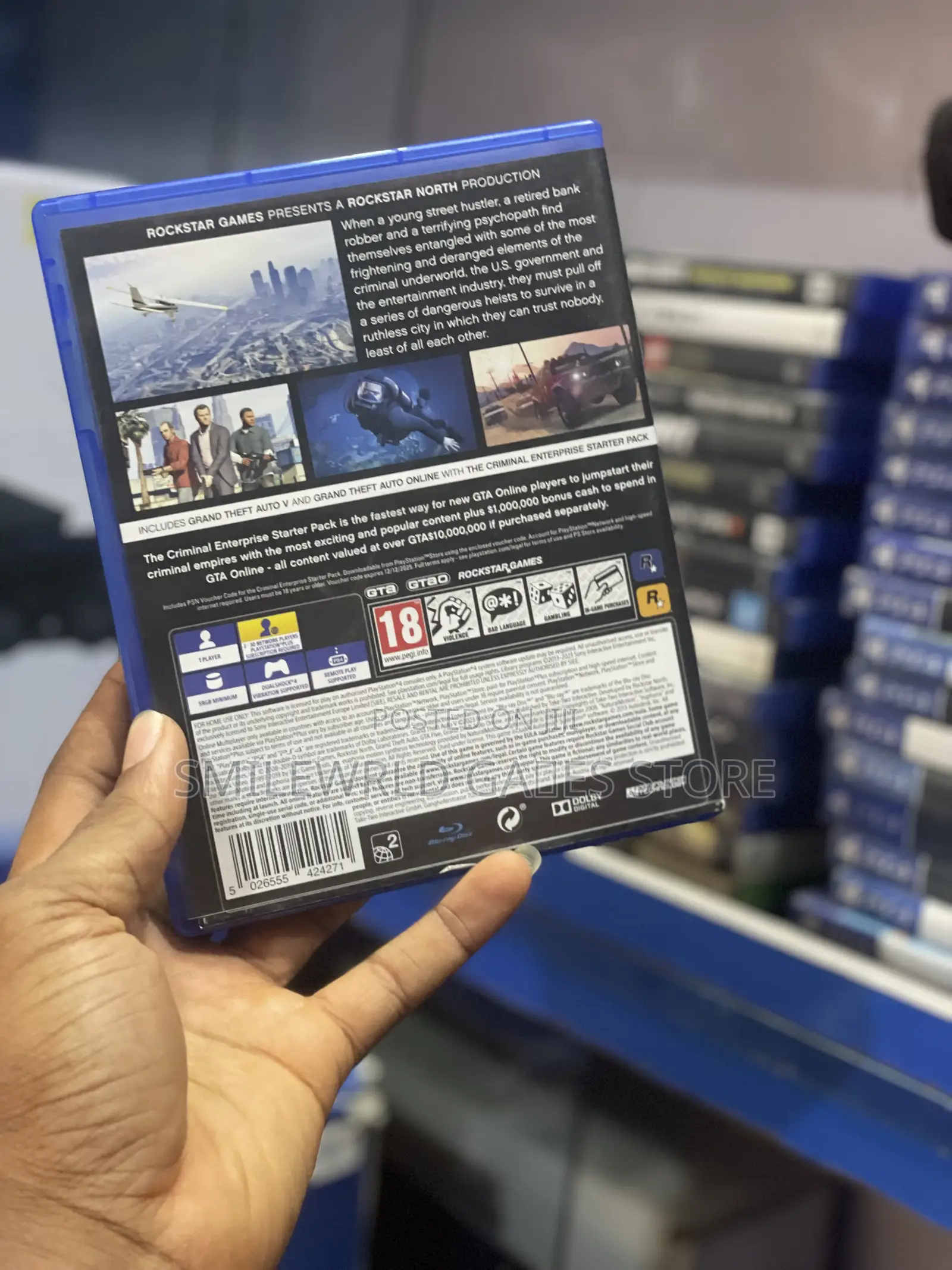 Ps4 Grand Theft Auto V (Gta)