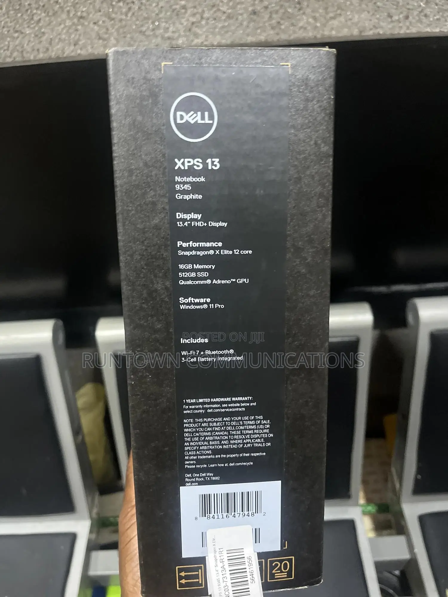 New Dell XPS 13 (9343) 16GB Qualcomm Snapdragon X Elite SSD 512GB