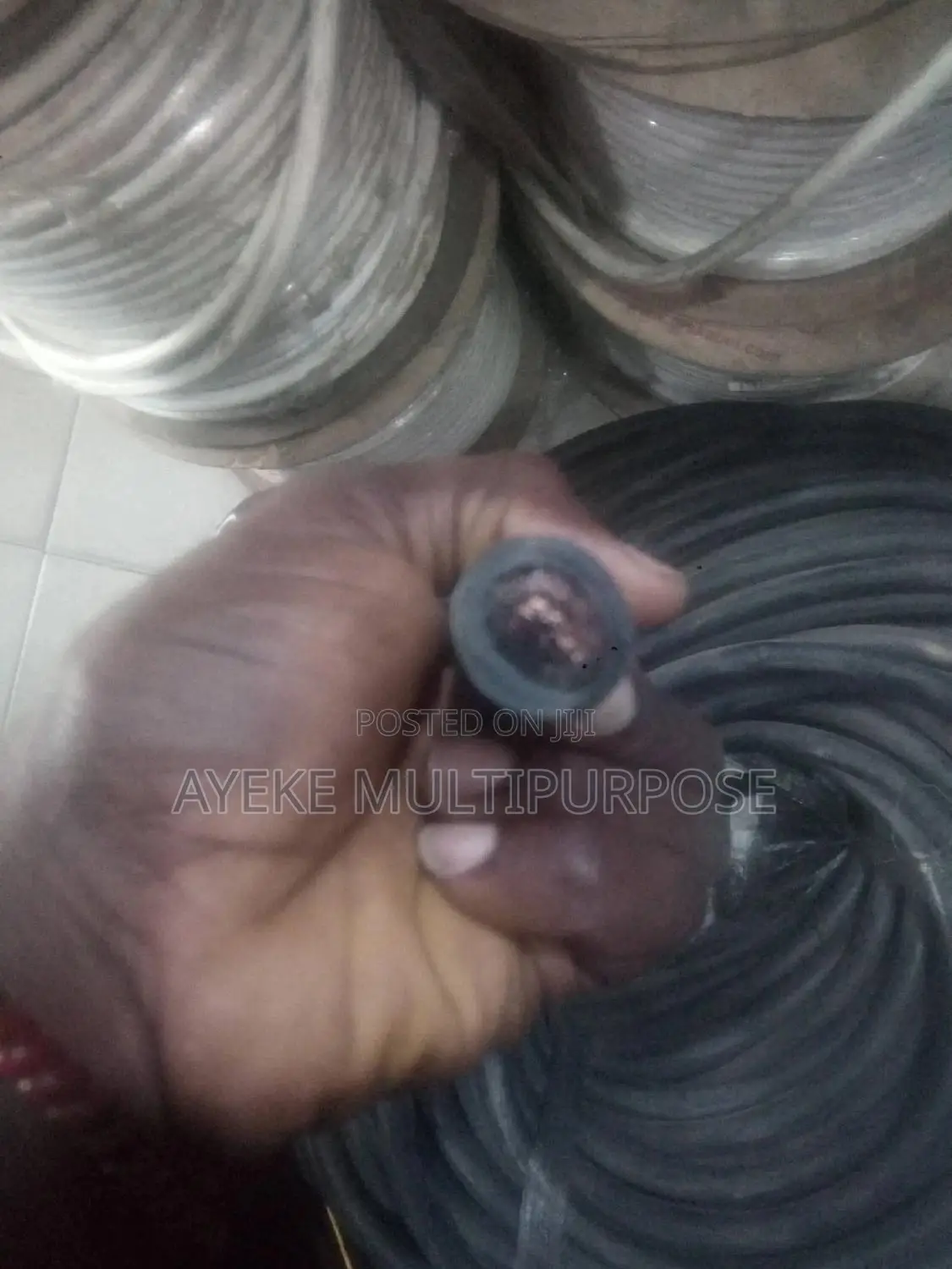Pure Copper 120mm Single PVC/PVC Flexible Cable
