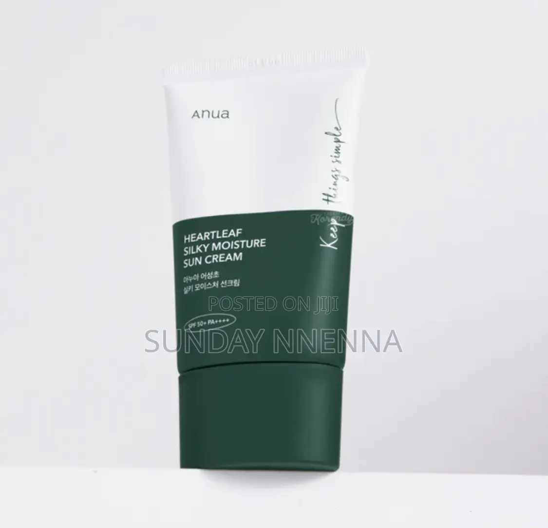 Anua Heart Leaf Silky Moisture Sunscreen