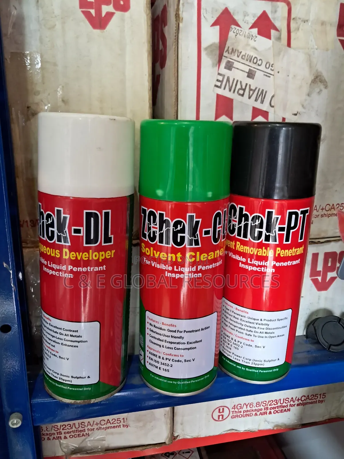 Zcheck Developer/Penetrant and Cleaner