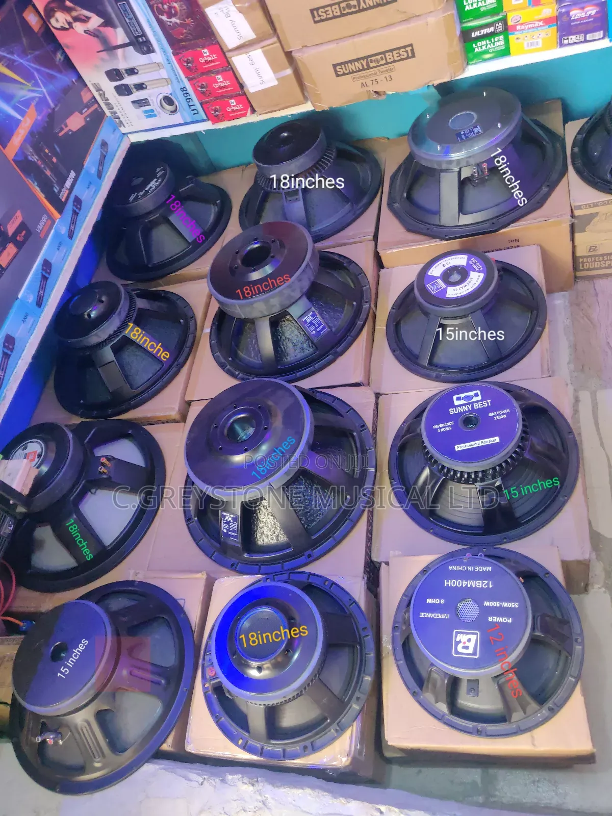18 Inches Sub Speaker 18101model Sb Product
