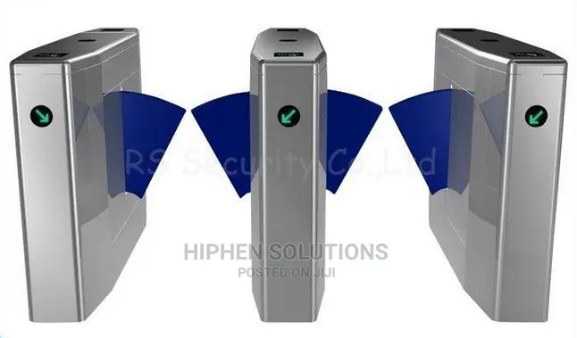 Bi-directional Wide Lane Flap Barrier Gate With IR Sensor