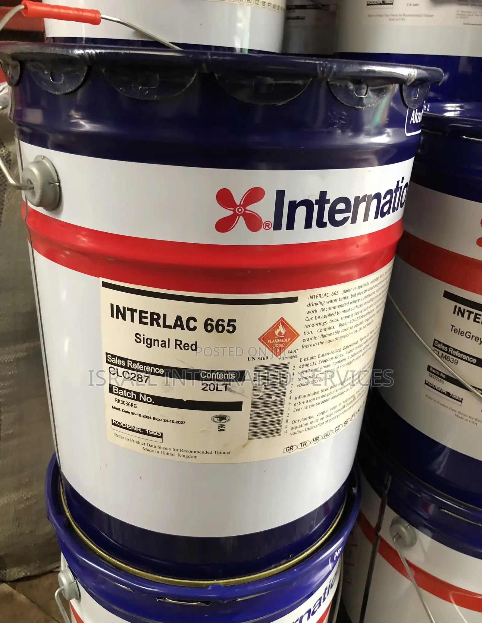 International Paint, Interlac 665 Signal Red