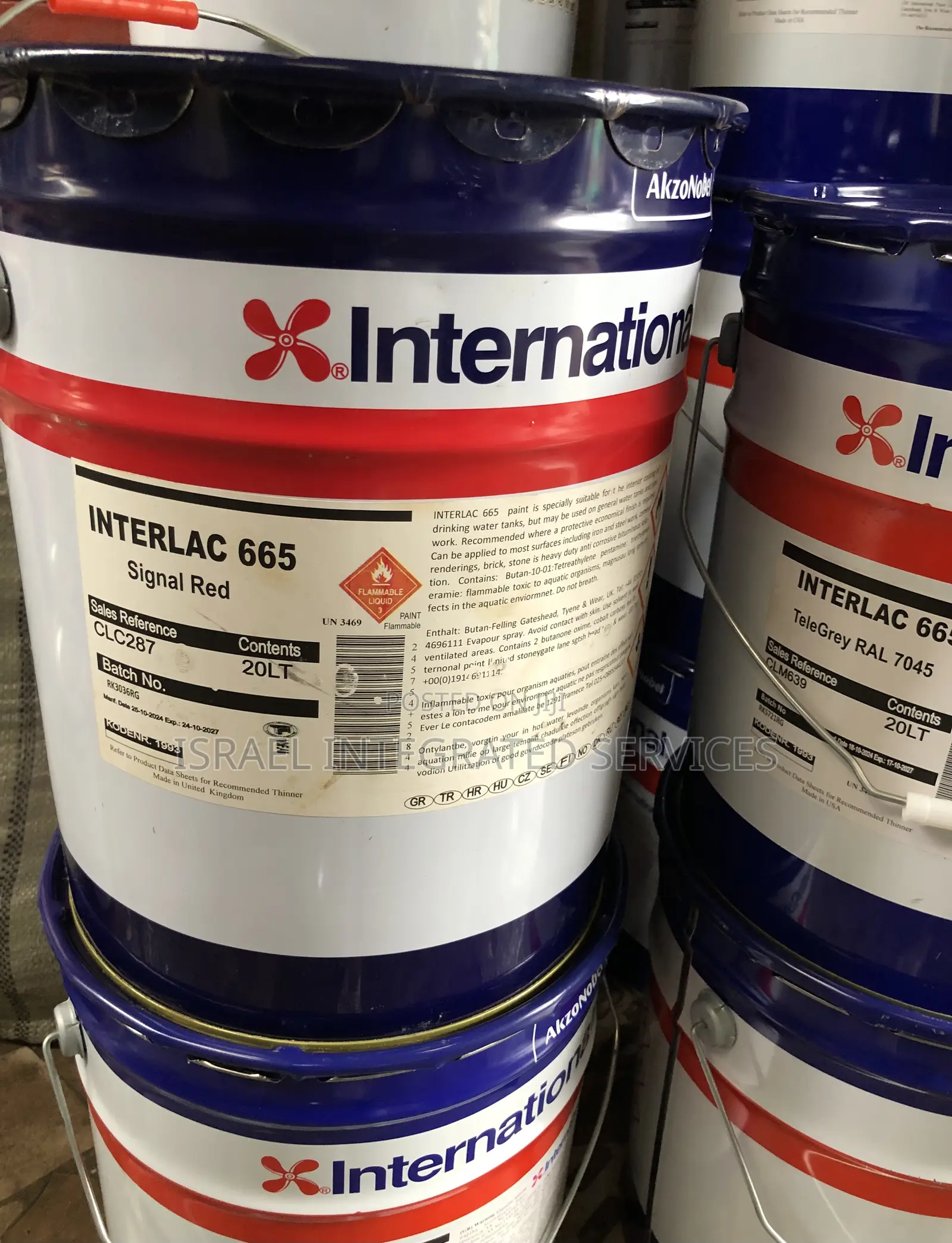 International Paint, Interlac 665 Signal Red