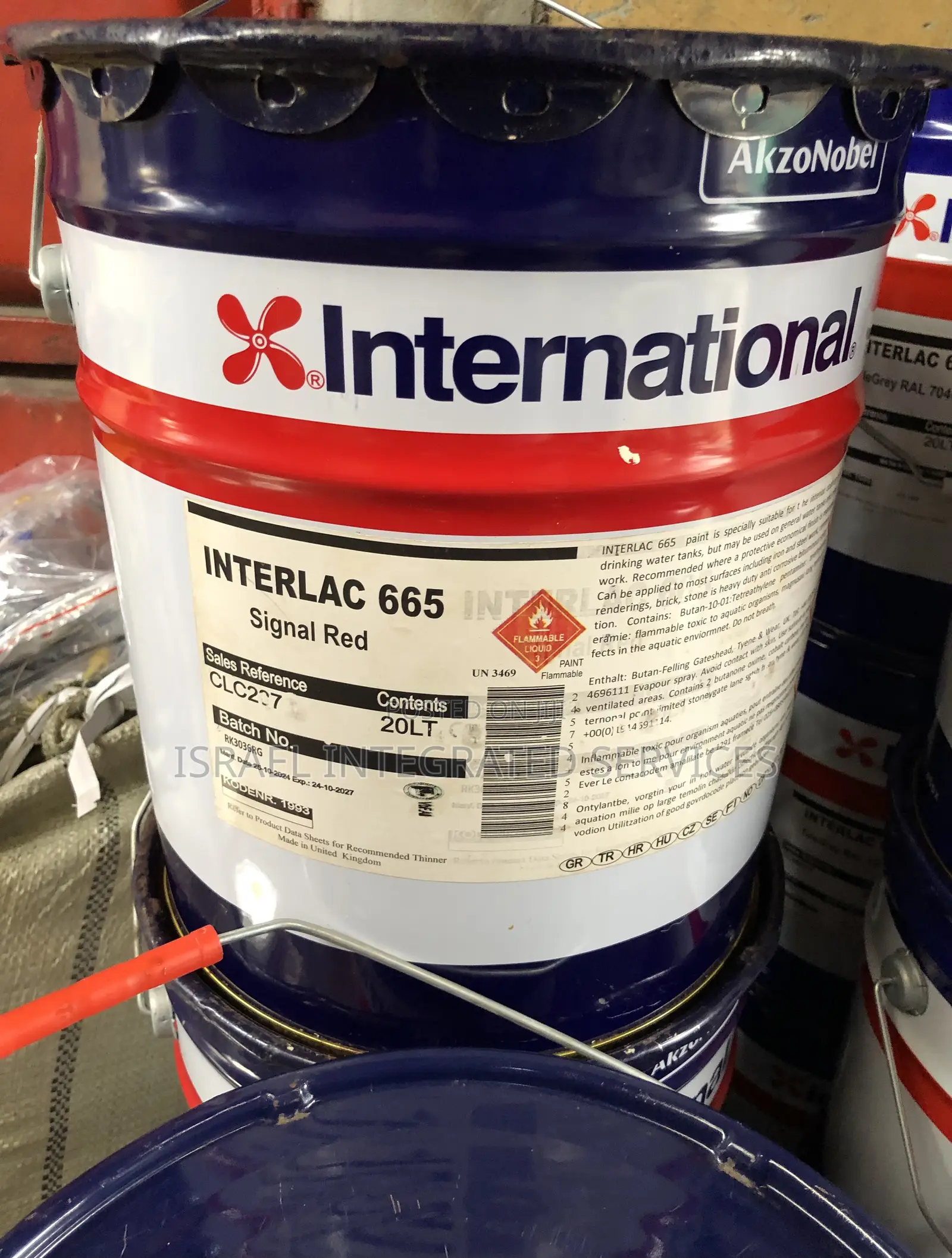 International Paint, Interlac 665 Signal Red