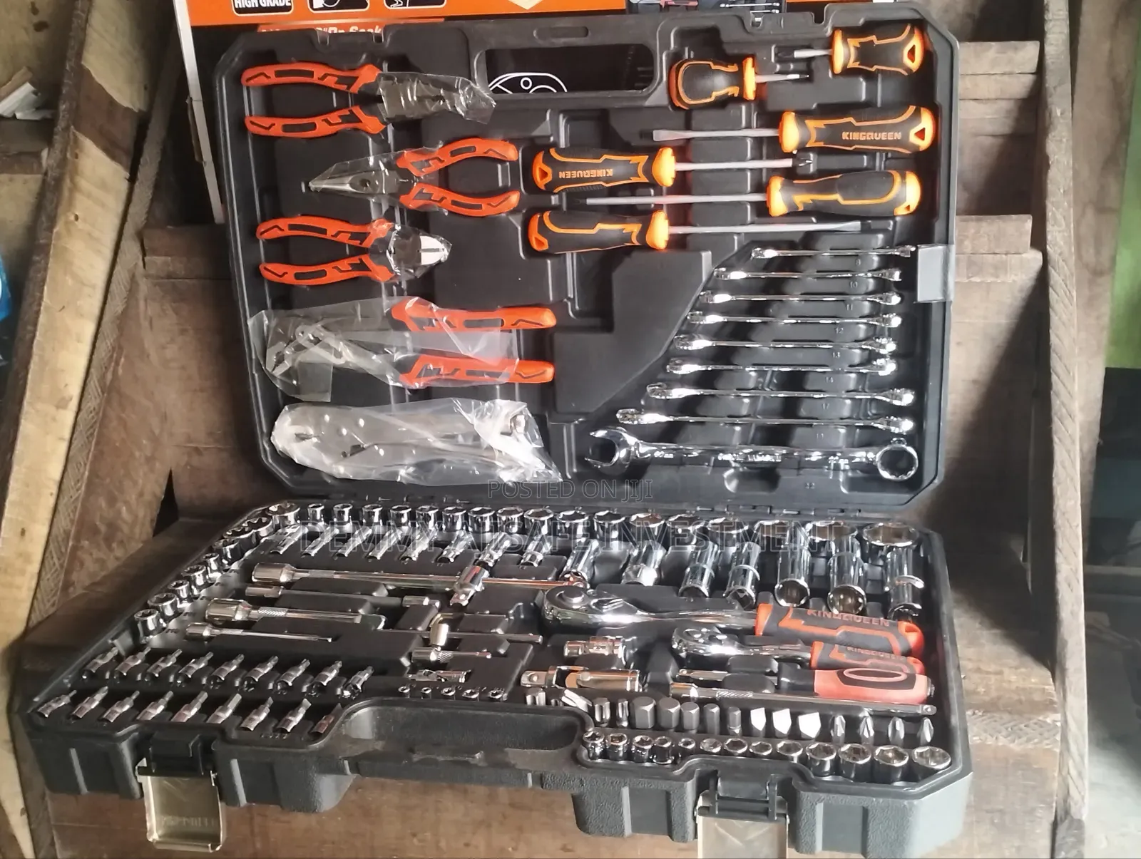 King Queen Professional Tools(Socket Wrench Set)