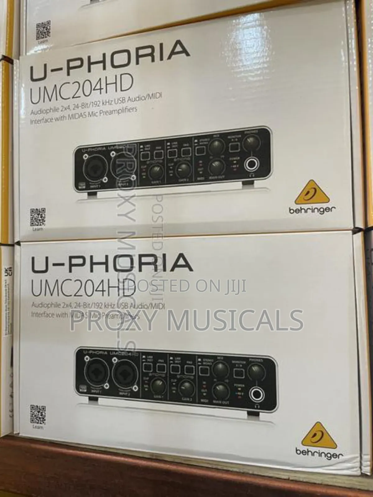 Behringer U-Phoria Umc204hd Soundcard Audio Interface