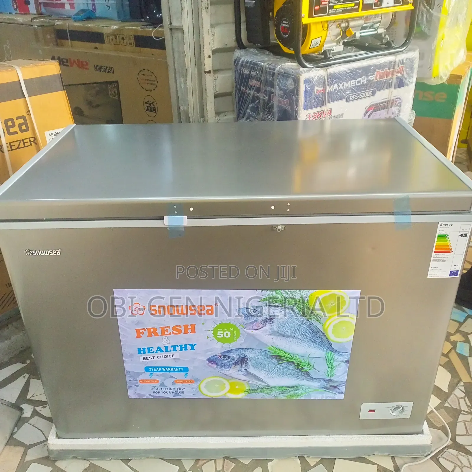 Snow Sea 350-liter Chest Freezer Bd450g Set
