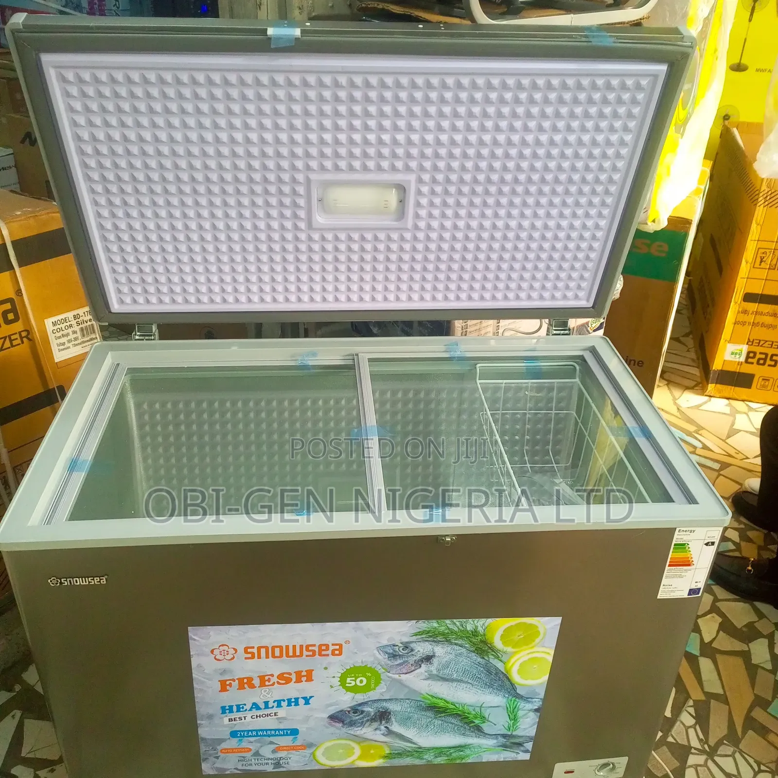 Snow Sea 350-liter Chest Freezer Bd450g Set