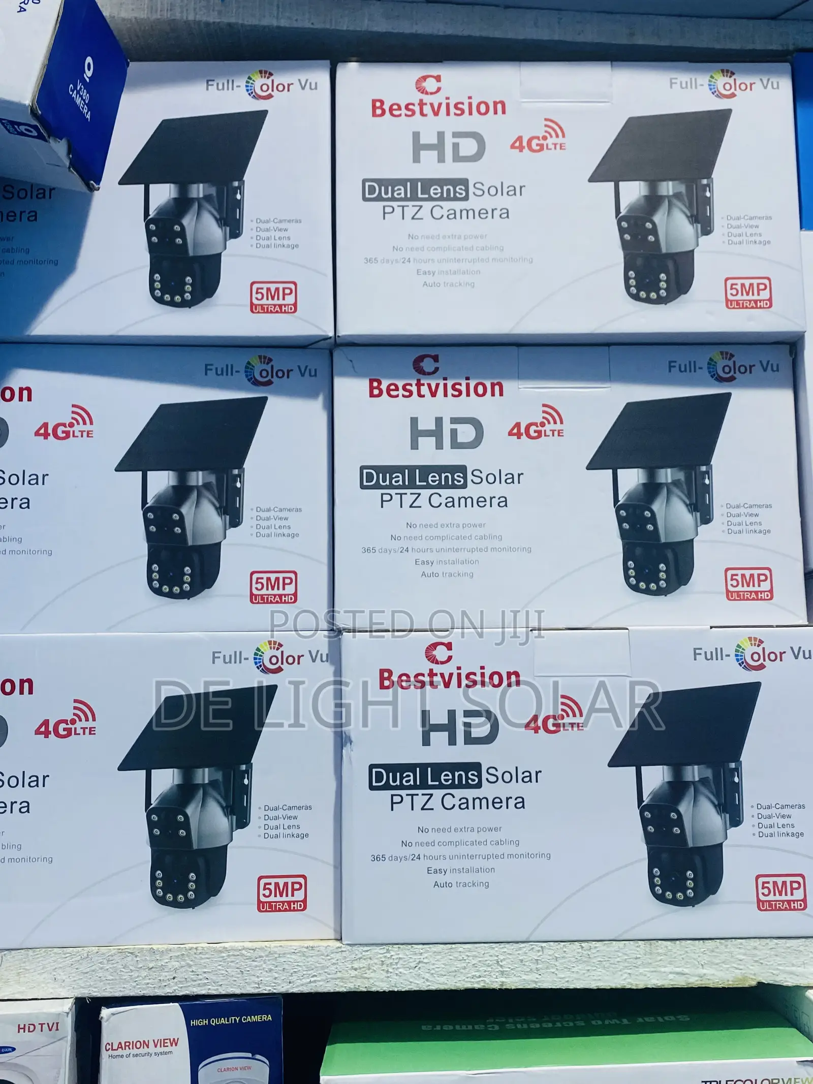 4glte Bestvision Hd Dual Lens Solar PTZ Camera