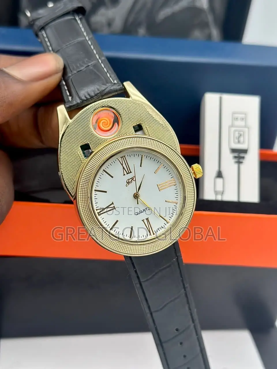 Lighter Wristwatch for Men