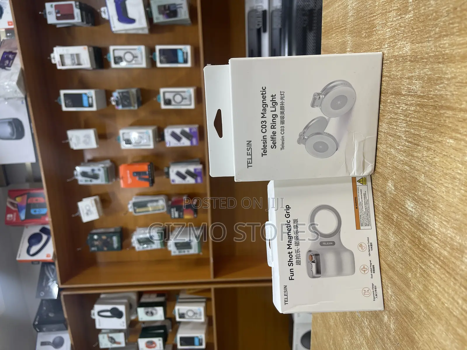 Telesin Fun Shot Magnetic Grip Co3 Selfie Ring Ligh