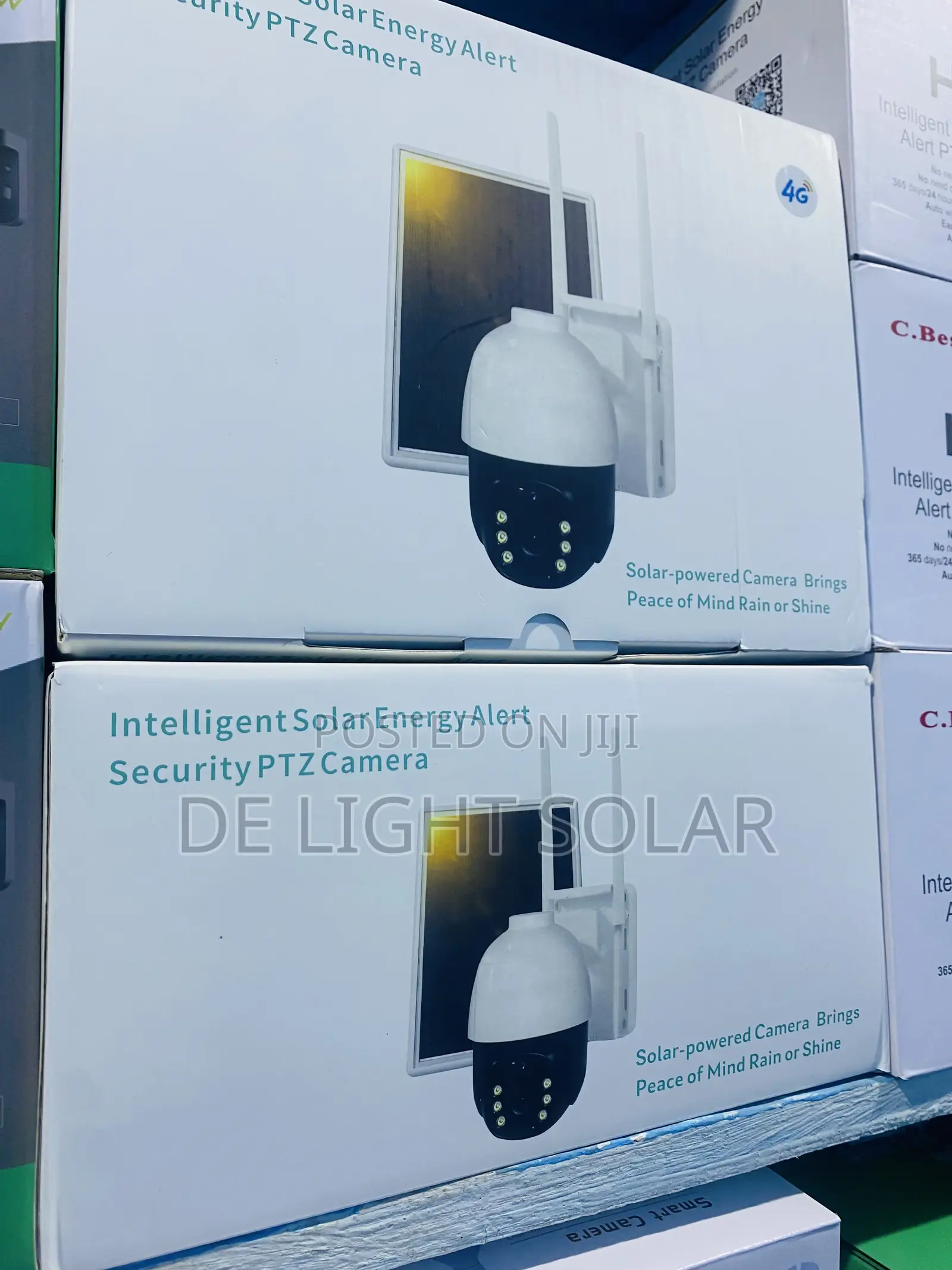 4g Intelligent Solar Energy Alert Security PTZ Camera