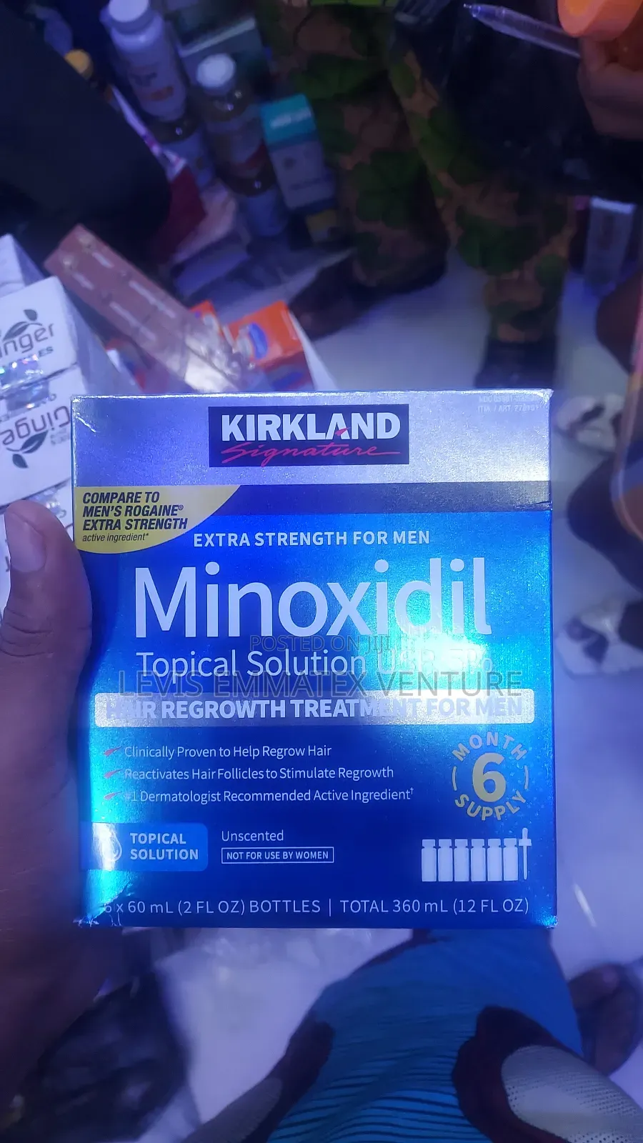 Minoxidil Topical Solution or Foam.