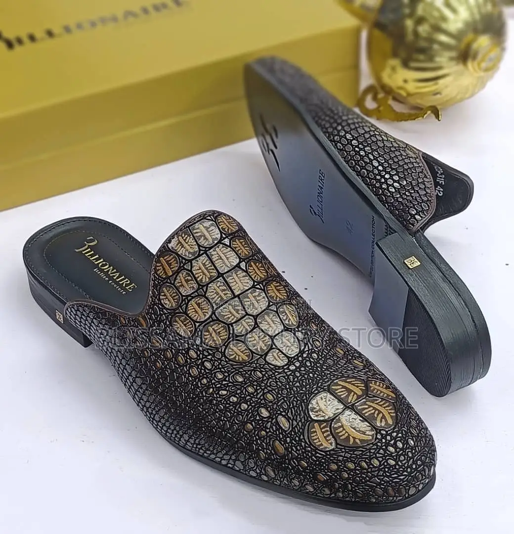 Billonaire Premium Luxury Quality Half Shoes