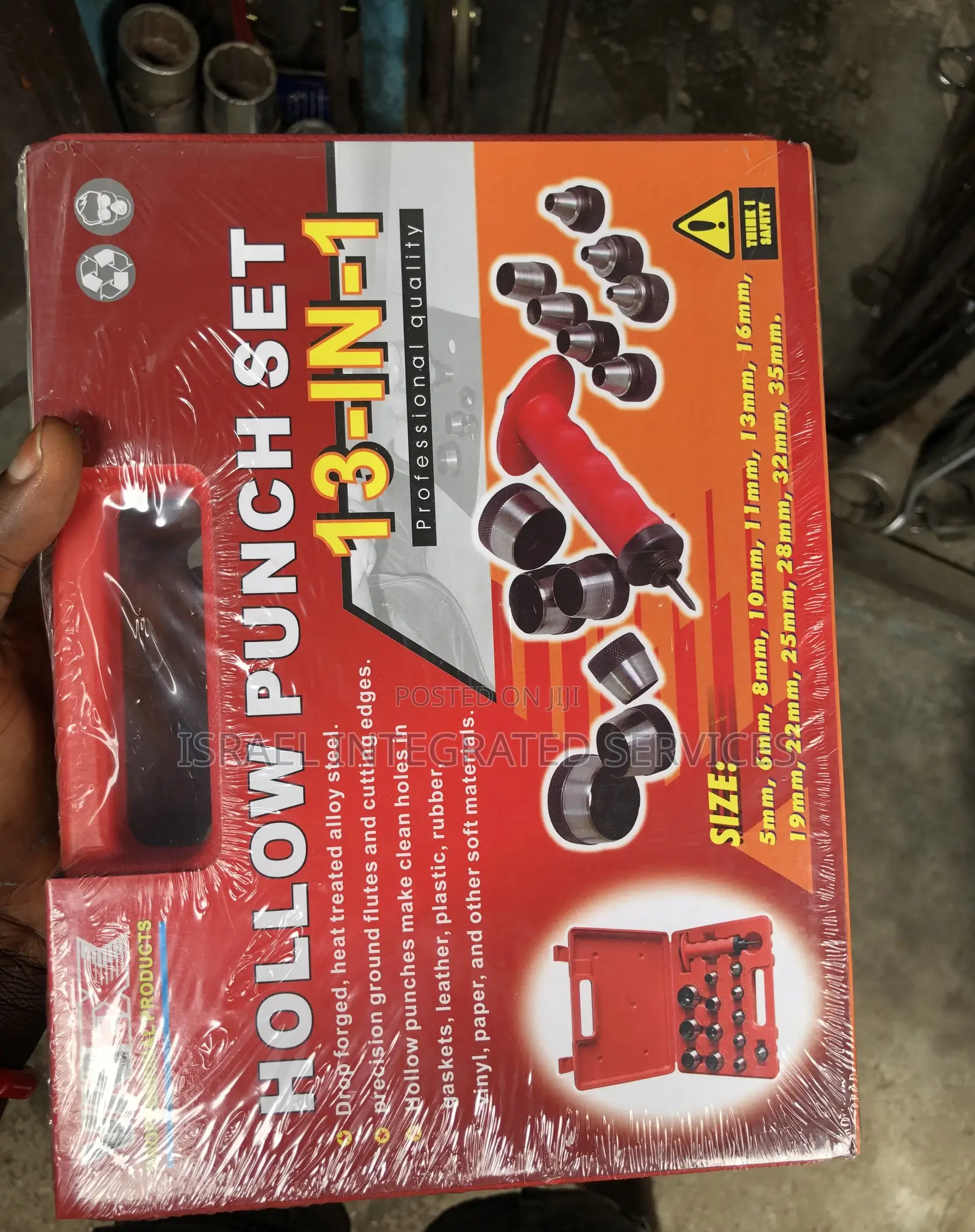 Hollow Punch Set (3 in 1) 5 to 35mm