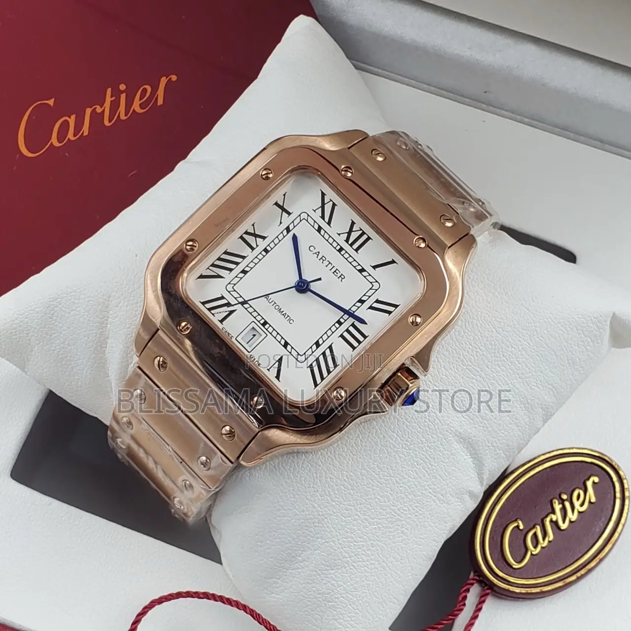 Cartier Premium Luxury Men Wristwatch–Stylish, Durable Classy Design